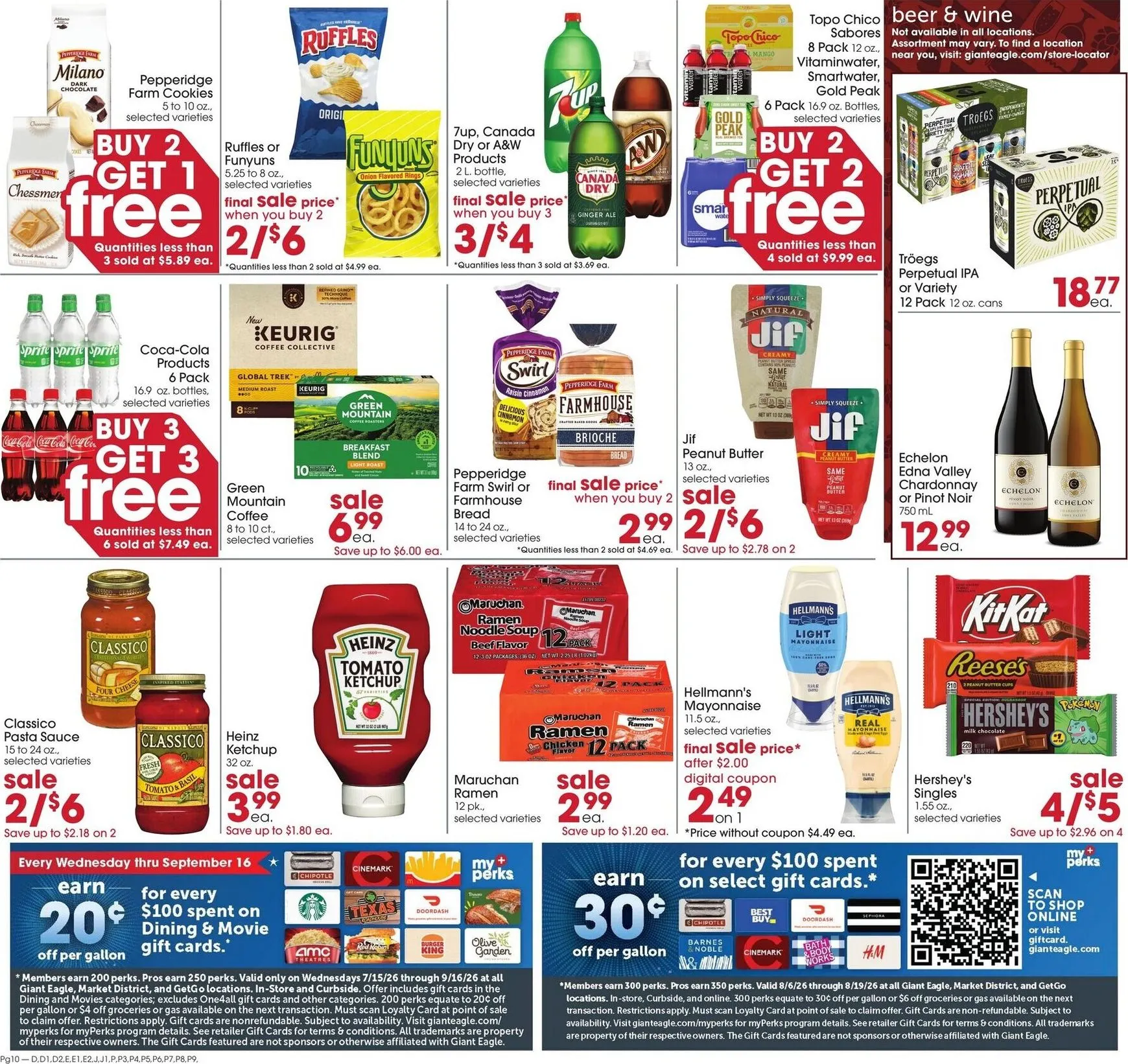 Weekly ad Current Giant Eagle leaflet valid from Thursday 08/06/2026 to Wednesday 08/12/2026 from August 6 to August 12 2026 - Page 10