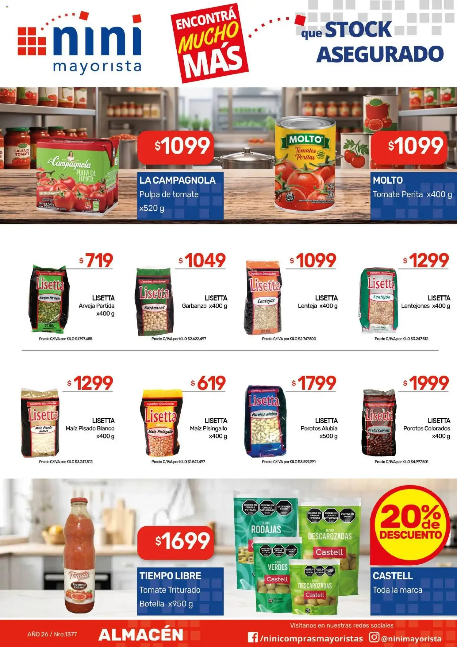 Ofertas de NINI Mayorista catálogo del 14/09/2026 - 20/09/2026 14 de septiembre al 20 de septiembre 2026 - Página 27 del catálogo