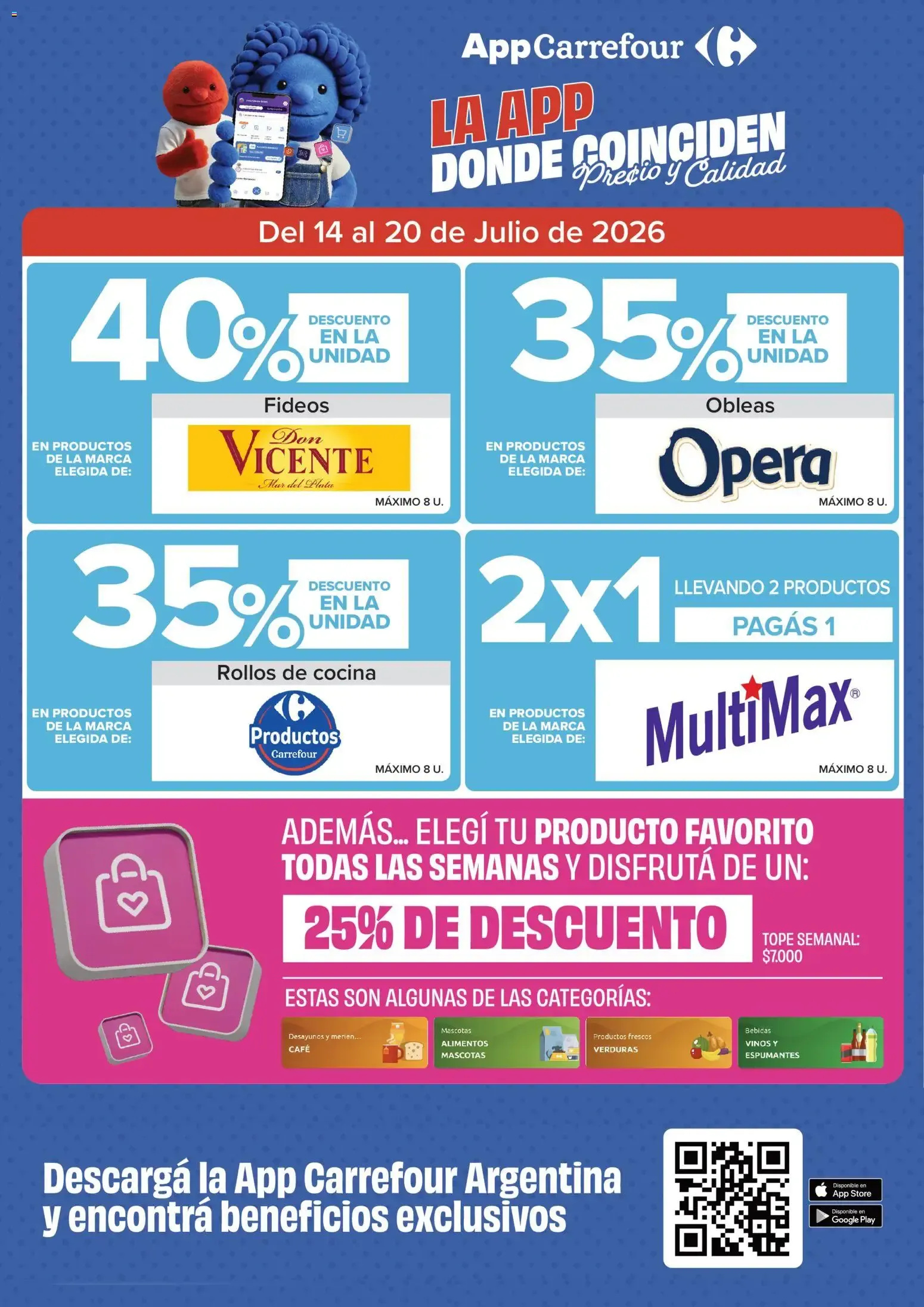 Ofertas de Carrefour Express || del 14/07/2026 - 21/07/2026 || Promociones 14 de julio al 20 de julio 2026 - Página 4 del catálogo