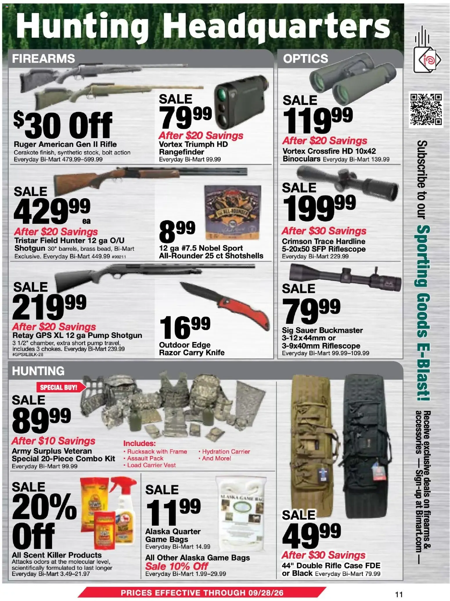 Weekly ad Bi-Mart Weekly Ad from 09/15/2026 - Flyer from September 15 to September 28 2026 - Page 11