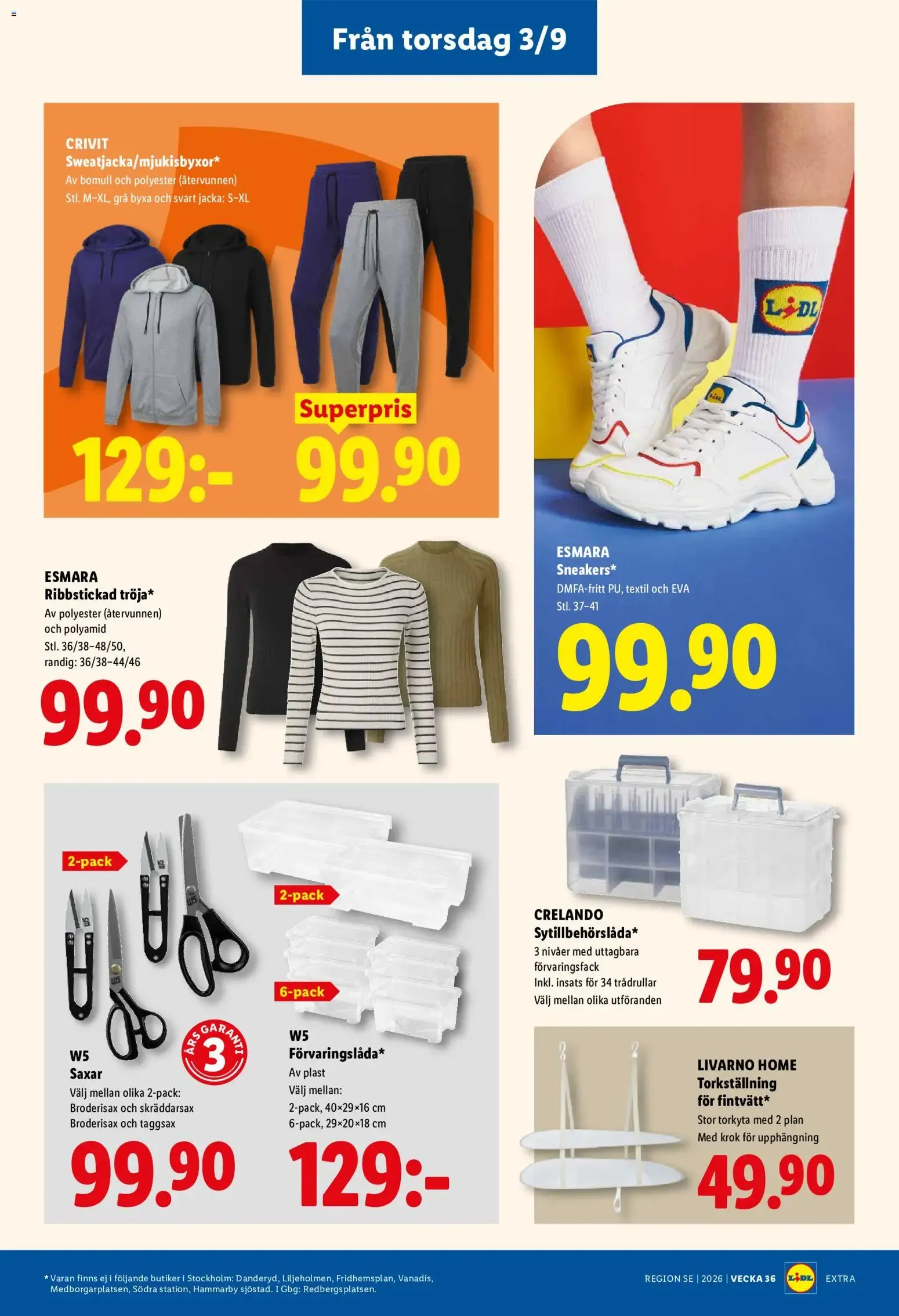 Lidl: Kvalitet till röda priser. Det lönar sig. från 31 augusti till 6 september 2026 - Reklamblad sidor 25