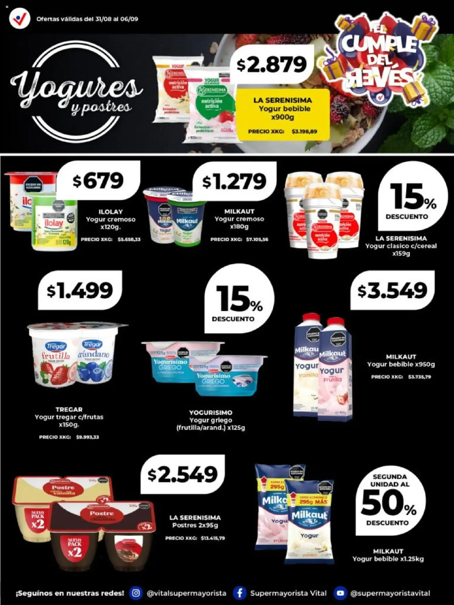 Ofertas de Vital - Frescos a la mesa 31 de agosto al 6 de septiembre 2026 - Página 5 del catálogo