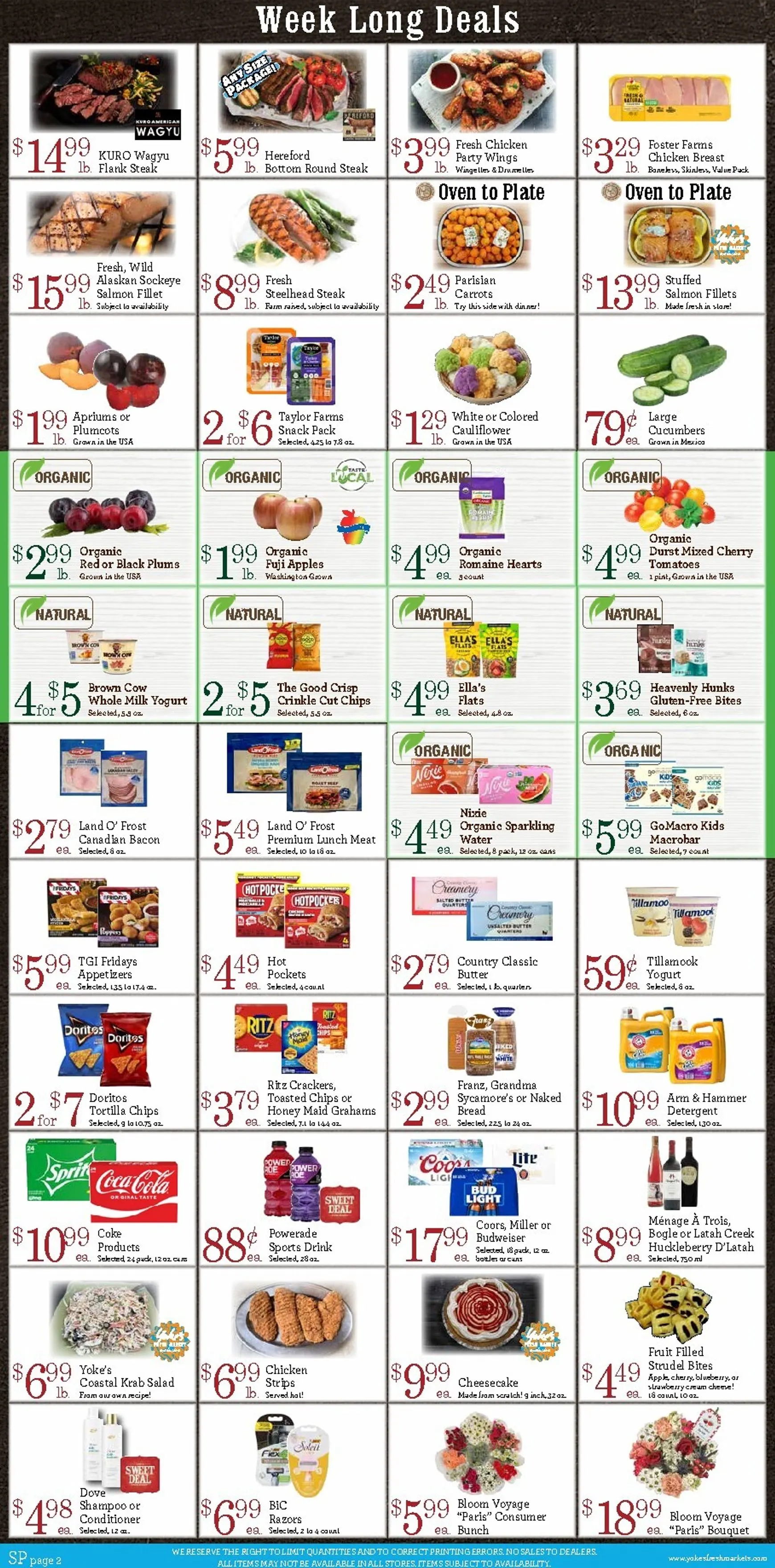 Weekly ad Current Yoke's leaflet valid from Wednesday 07/22/2026 to Tuesday 07/28/2026 from July 22 to July 28 2026 - Page 2