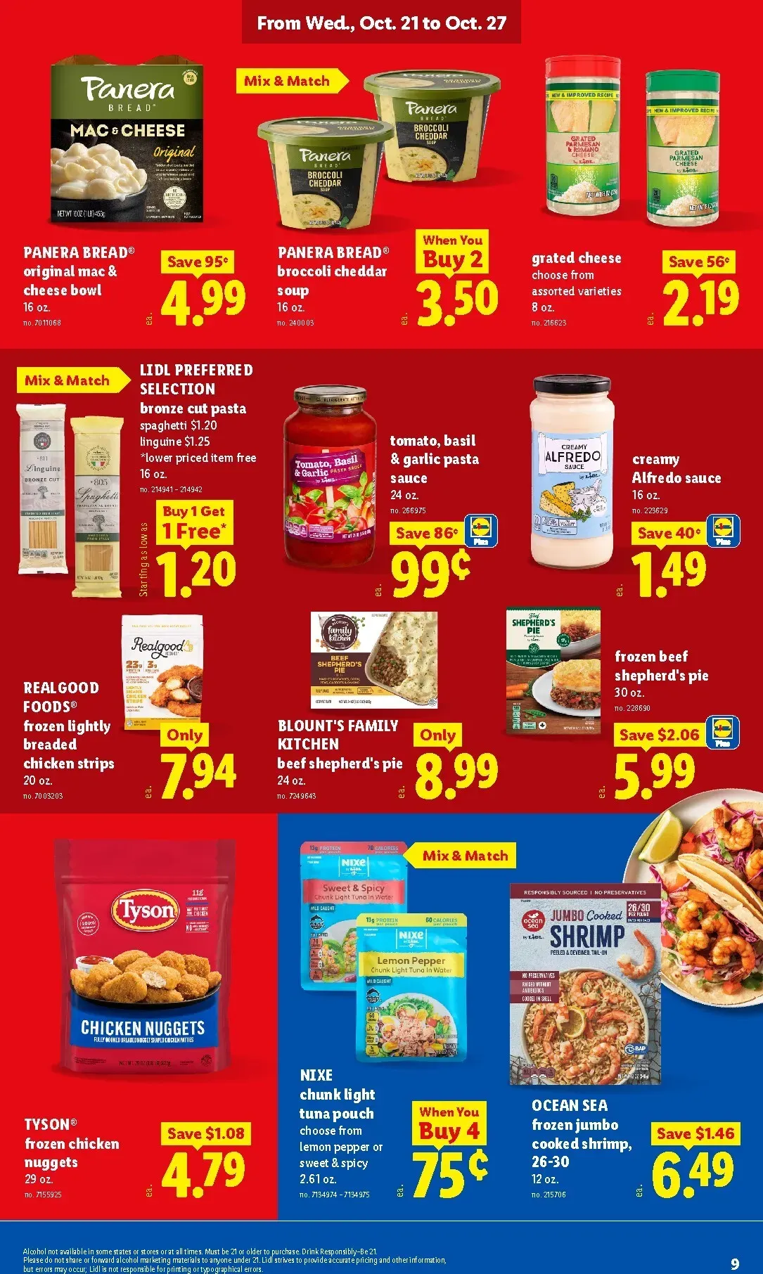 Weekly ad Family-sized savings is More to Value. from October 21 to October 27 2026 - Page 9