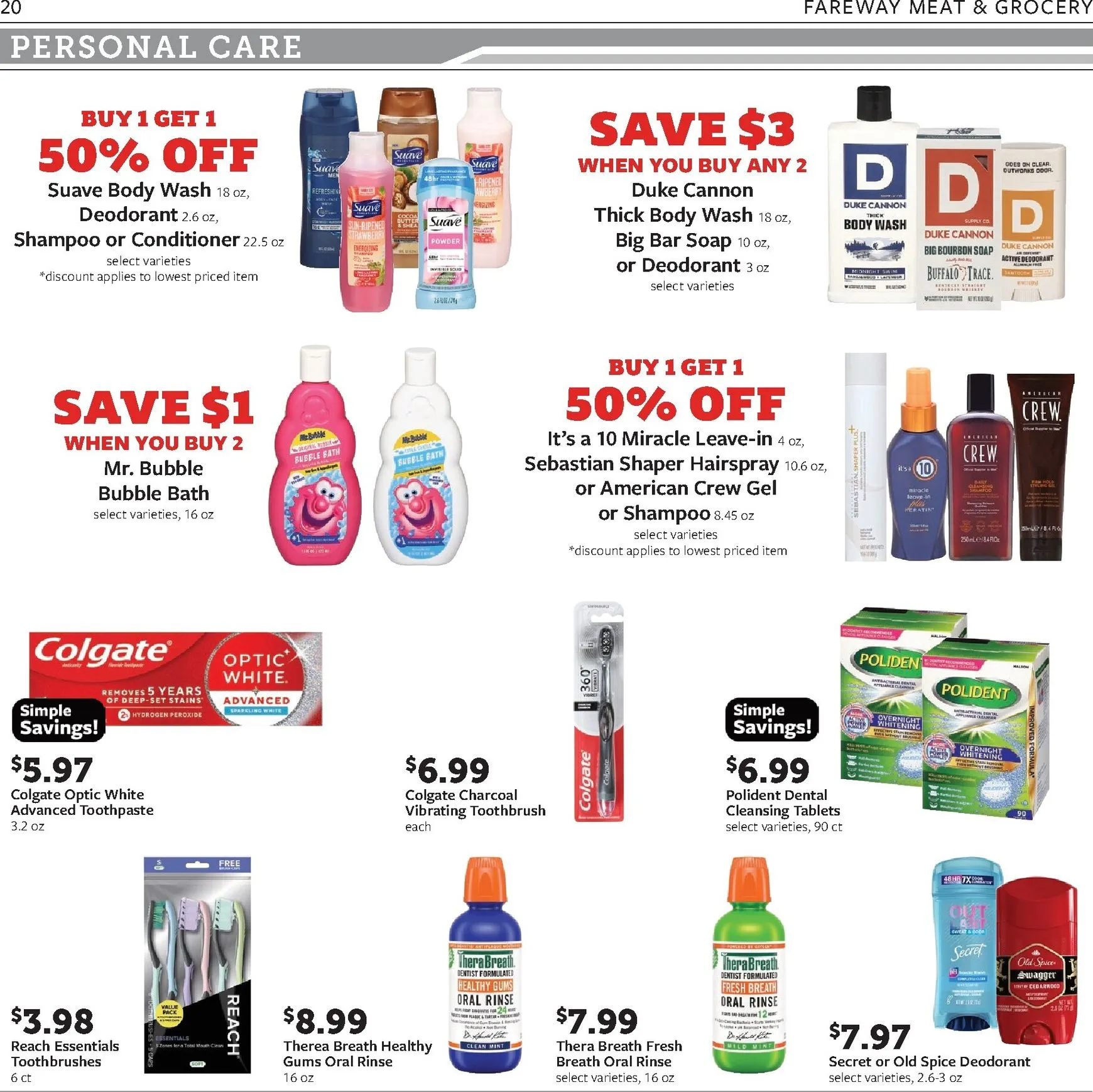 Weekly ad Fareway Meat & Grocery - Fire Up The Grill from August 10 to August 15 2026 - Page 20
