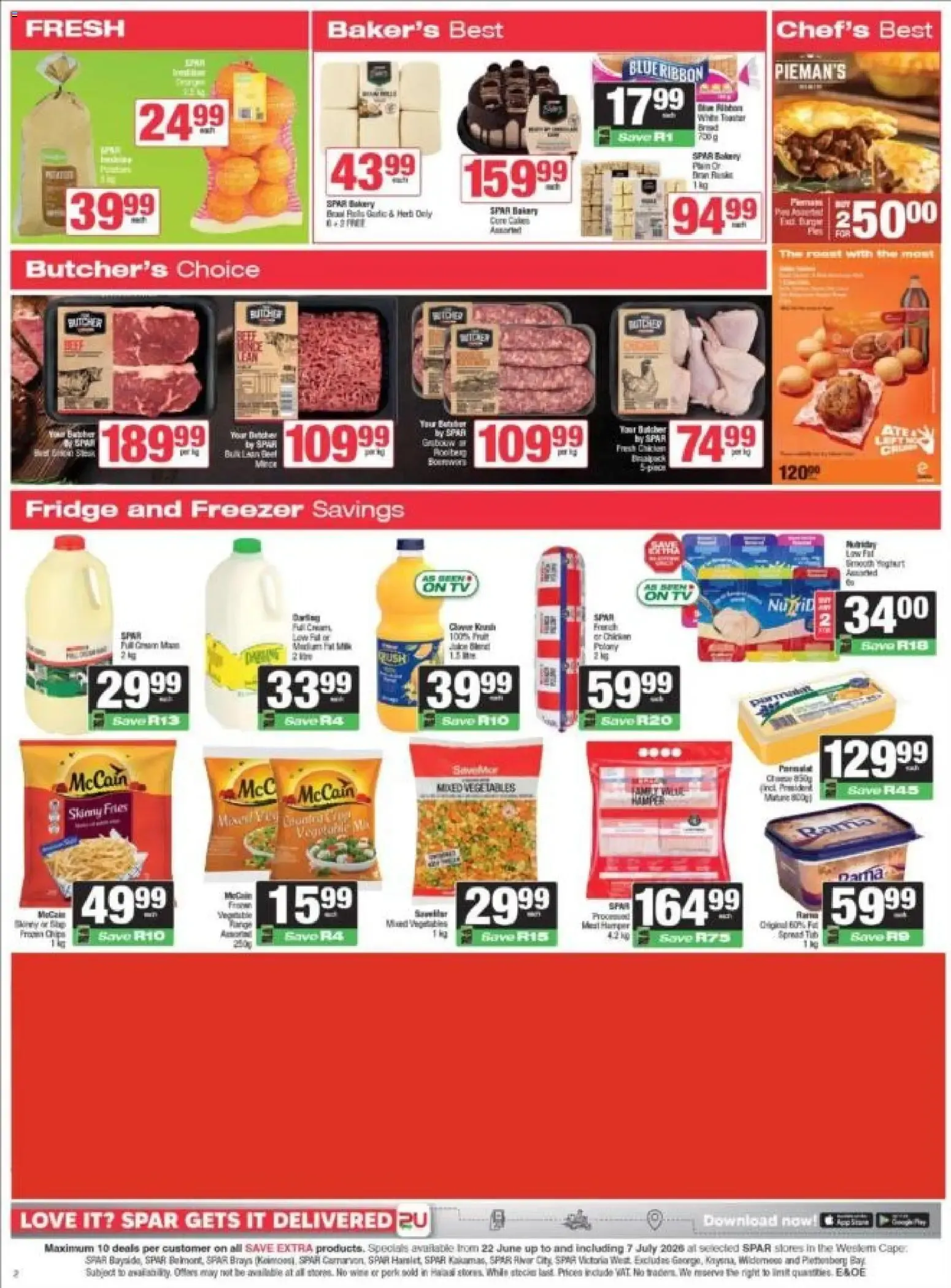 Spar - Western Cape - Weekly Specials (22/06/2026 - 07/07/2026) Online from 22 June to 7 July 2026 - Catalogue Page 2