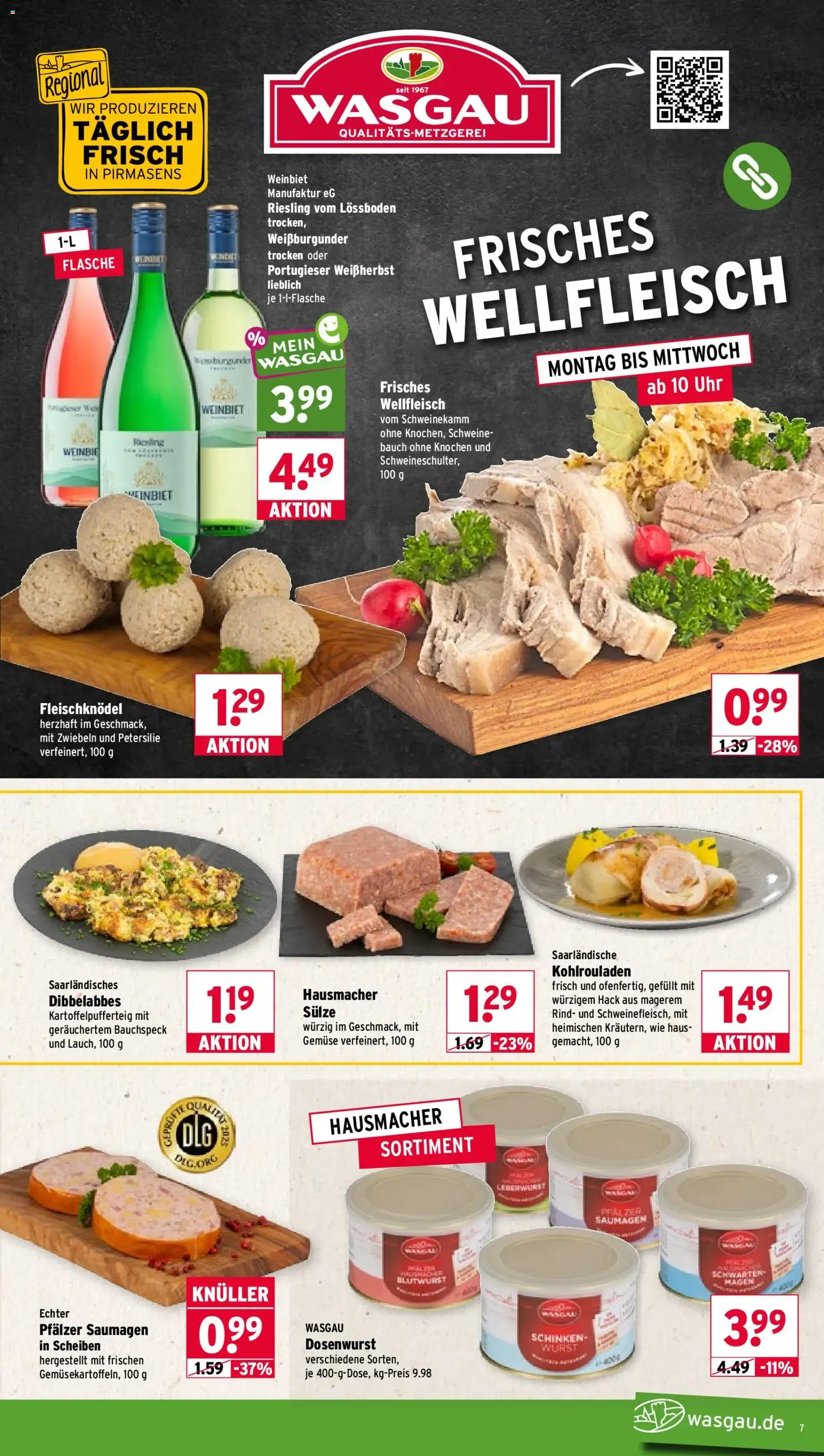 Wasgau Prospekt (ab 21.09.2026) zum Blättern von 21. September bis 26. September 2026 - Prospekt seite 7