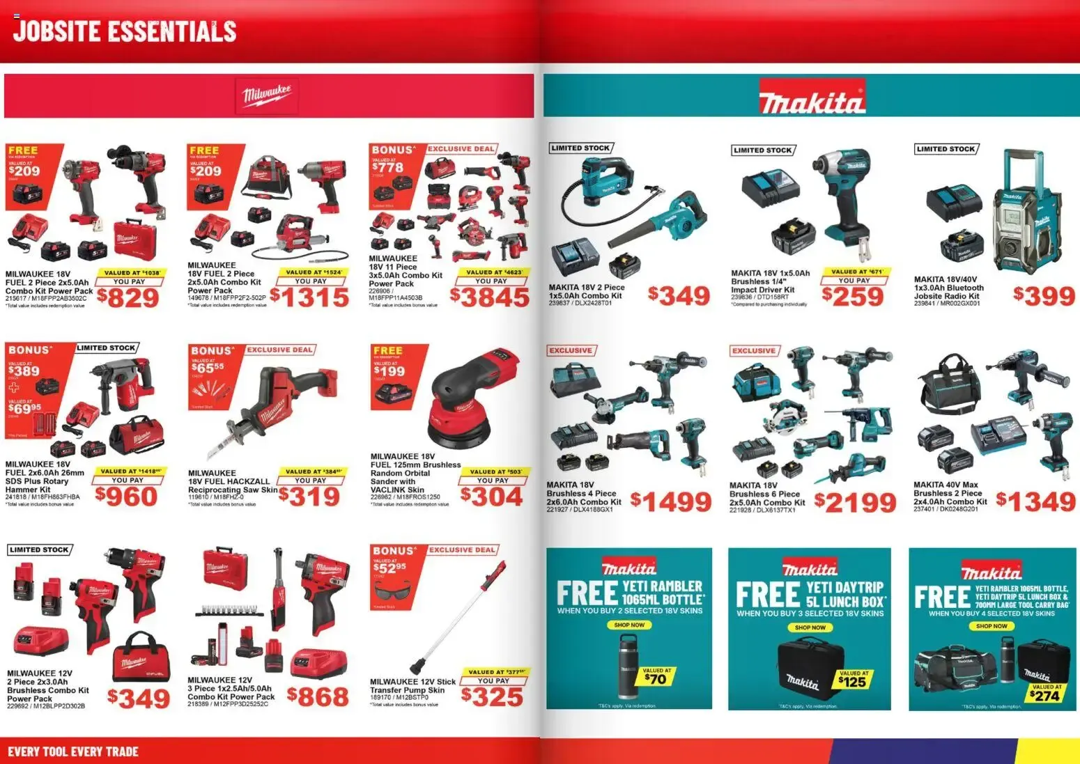 JOBSITE ESSENTIALS - Catalogue valid from 4 August to 6 September 2026 - page 2