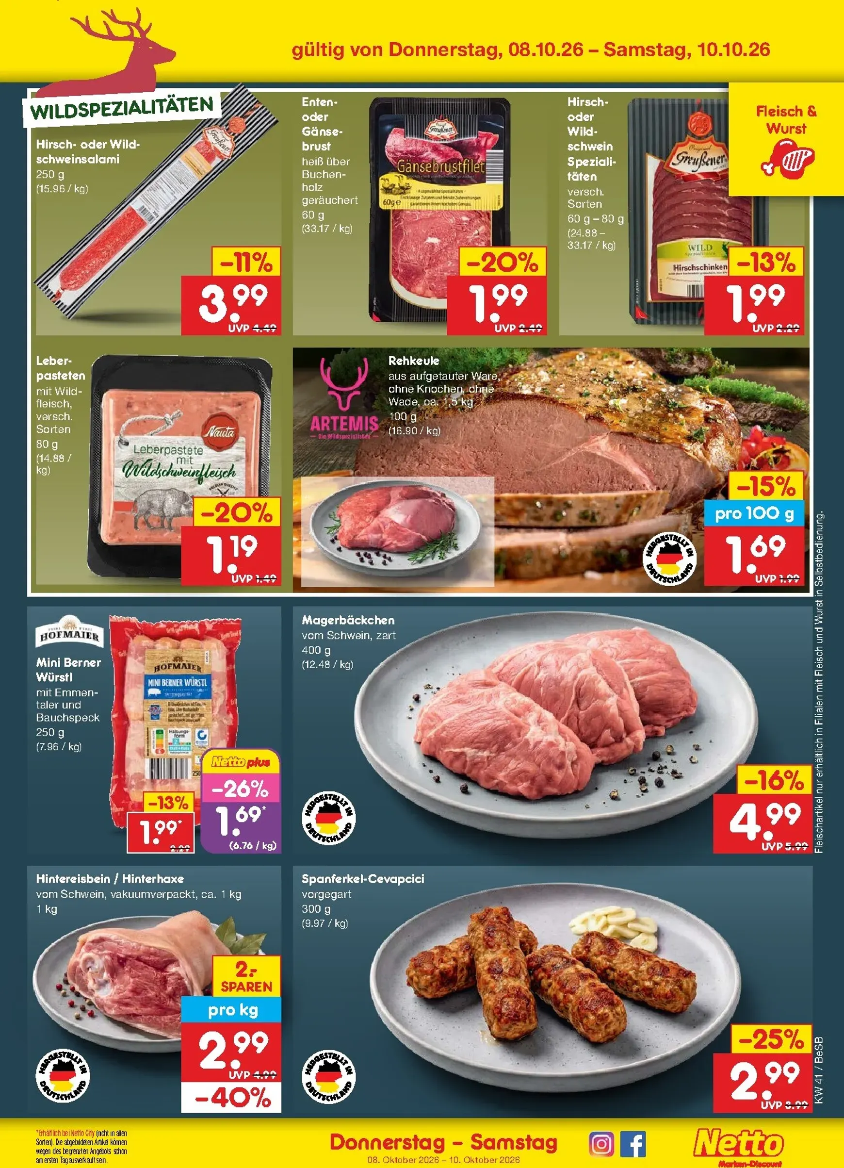 Netto Marken Discount Prospekt – von Montag 05.10.2026 bis Samstag 10.10.2026 von 5. Oktober bis 10. Oktober 2026 - Prospekt seite 50