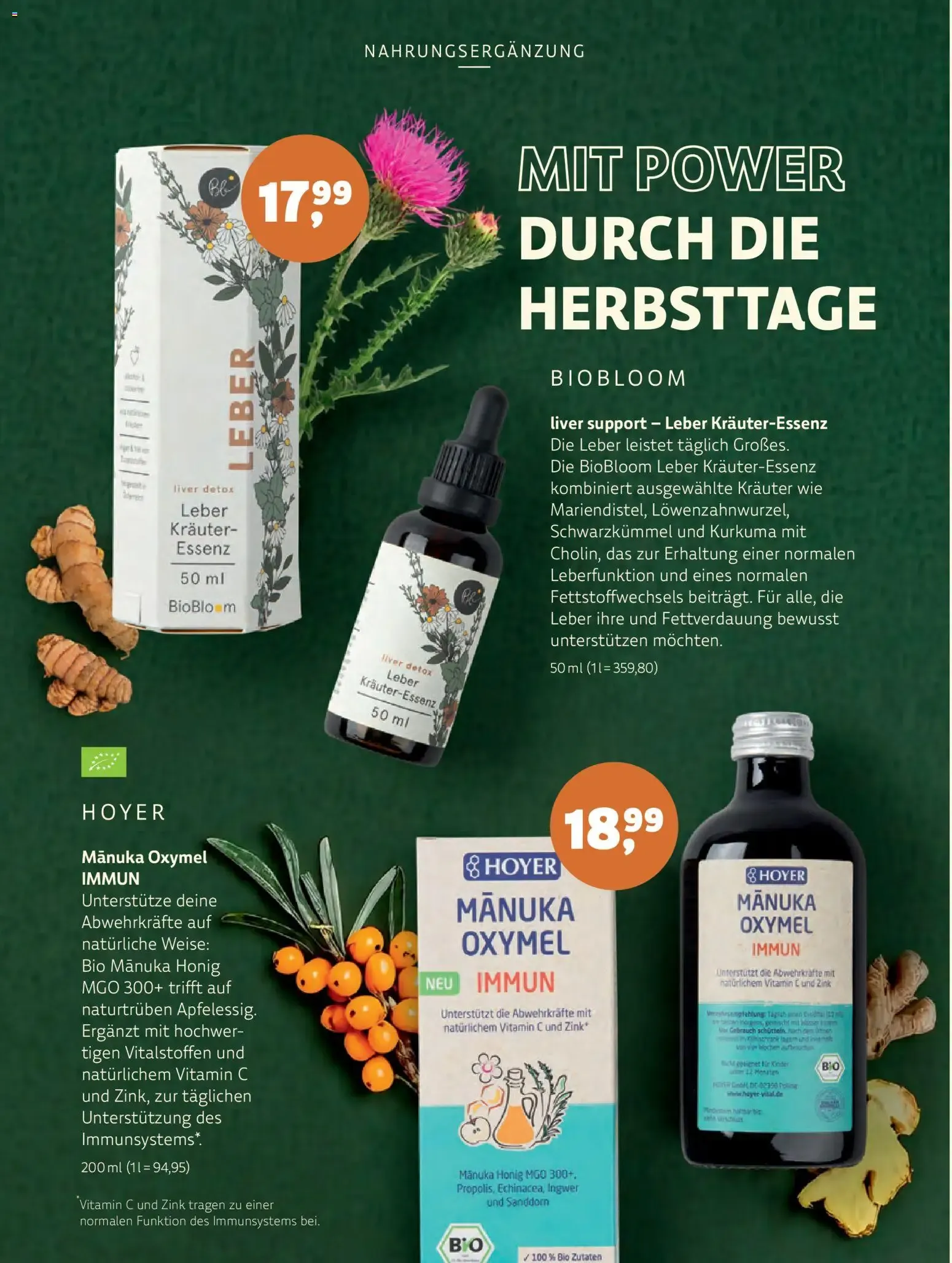 BioMarkt Pure Herbst/Winter 2026 (ab 23.09.2026) zum Blättern von 23. September bis 28. Februar 2027 - Prospekt seite 8