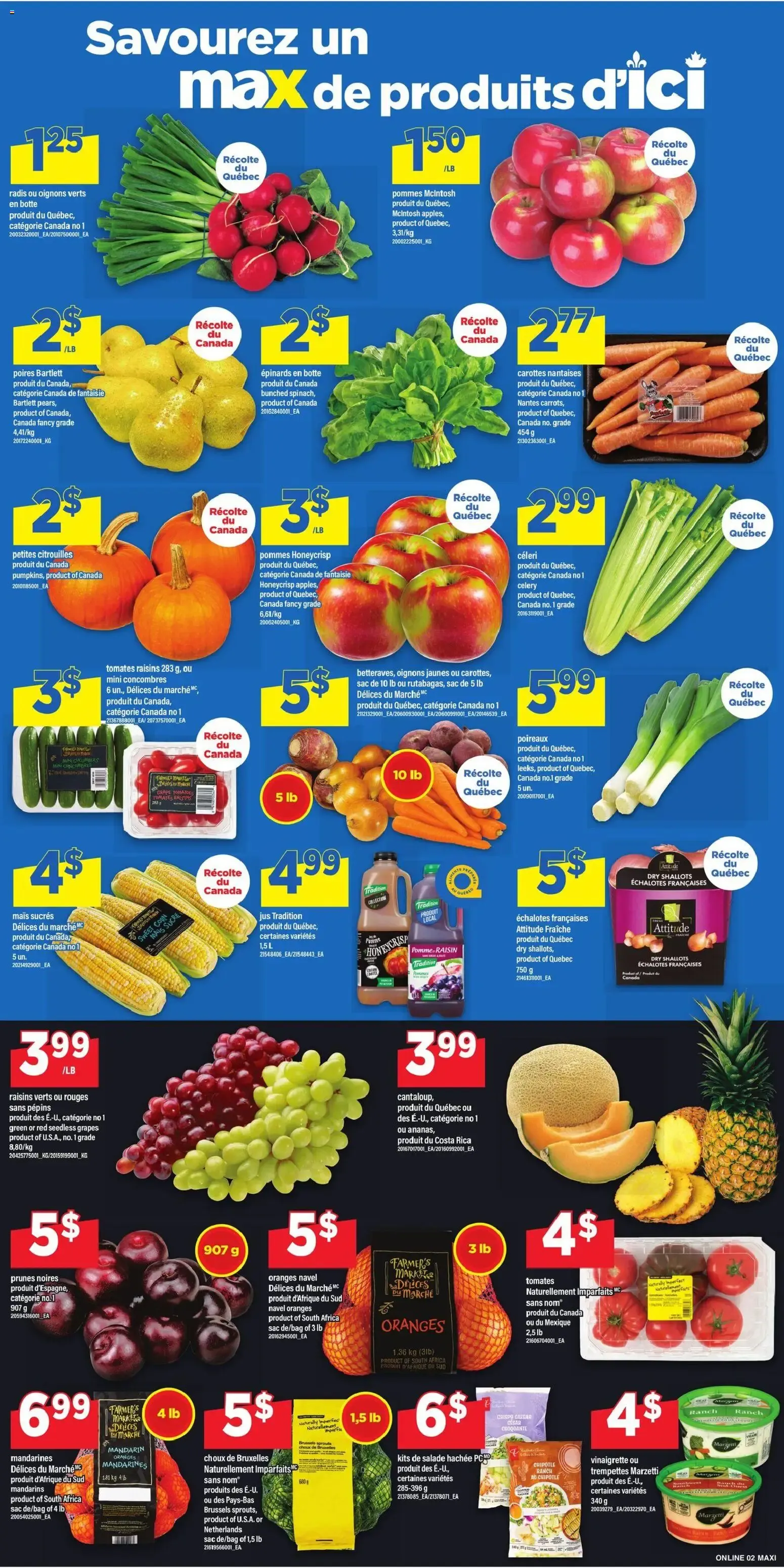 Maxi weekly flyer / circulaire from Sep 24, 2026 > weekly specials & deals from September 24 to September 30 2026 - flyer page 6