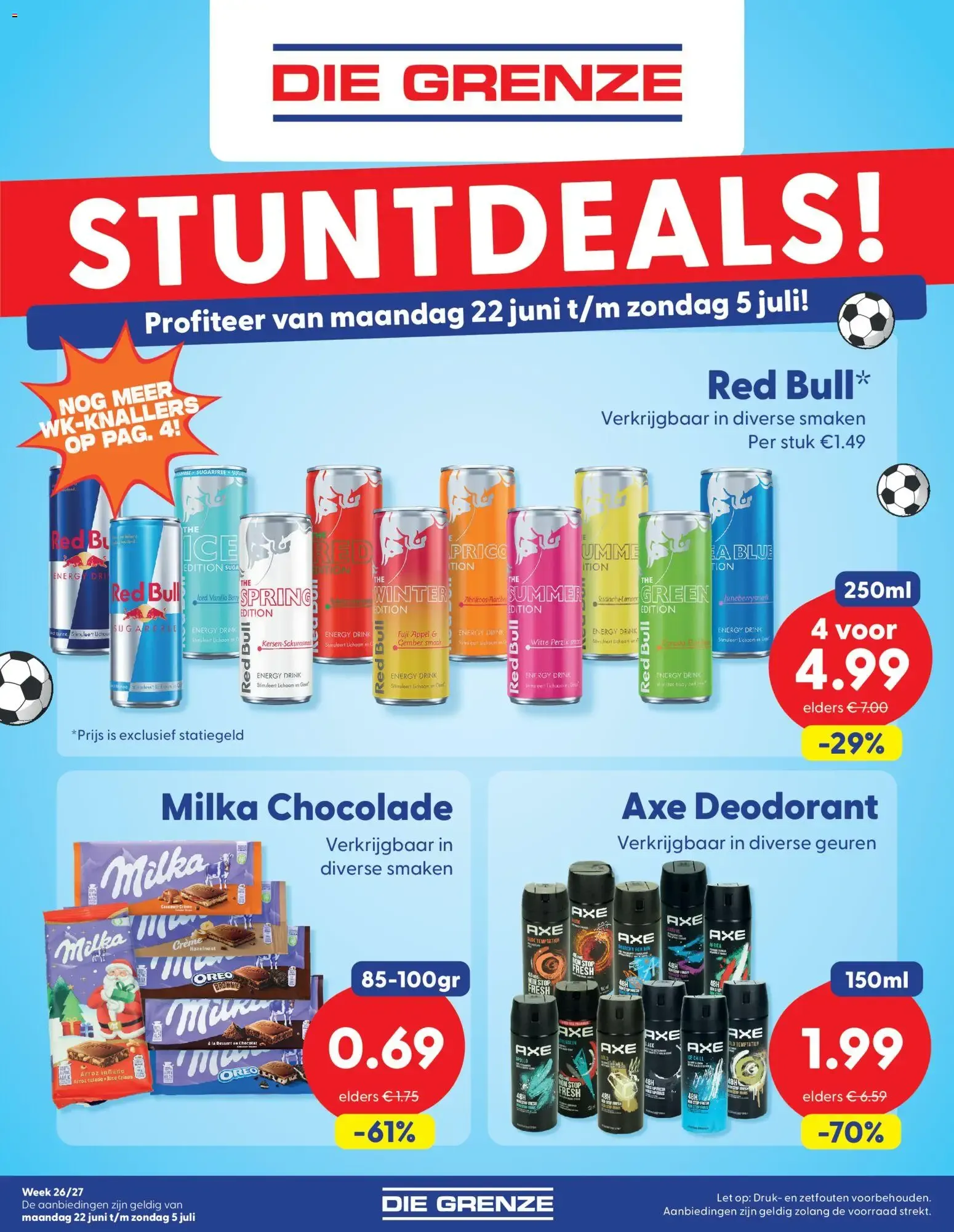 Die Grenze Stuntdeals! van 22 juni tot 5 juli 2026 - Folder pagina 1