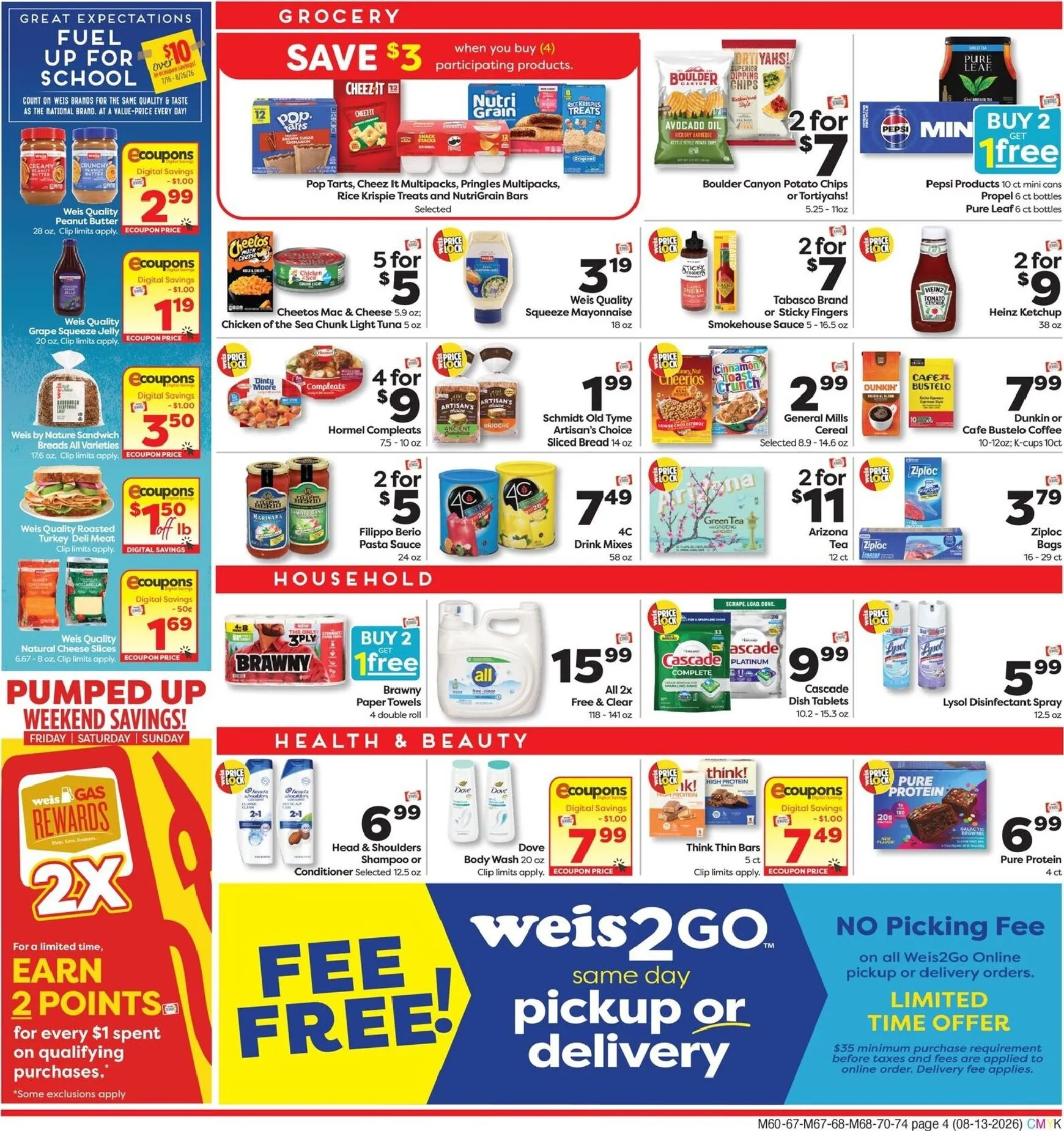 Weekly ad Weis Price Lock: Extended Savings on 1,000's of items from August 13 to September 9 2026 - Page 7