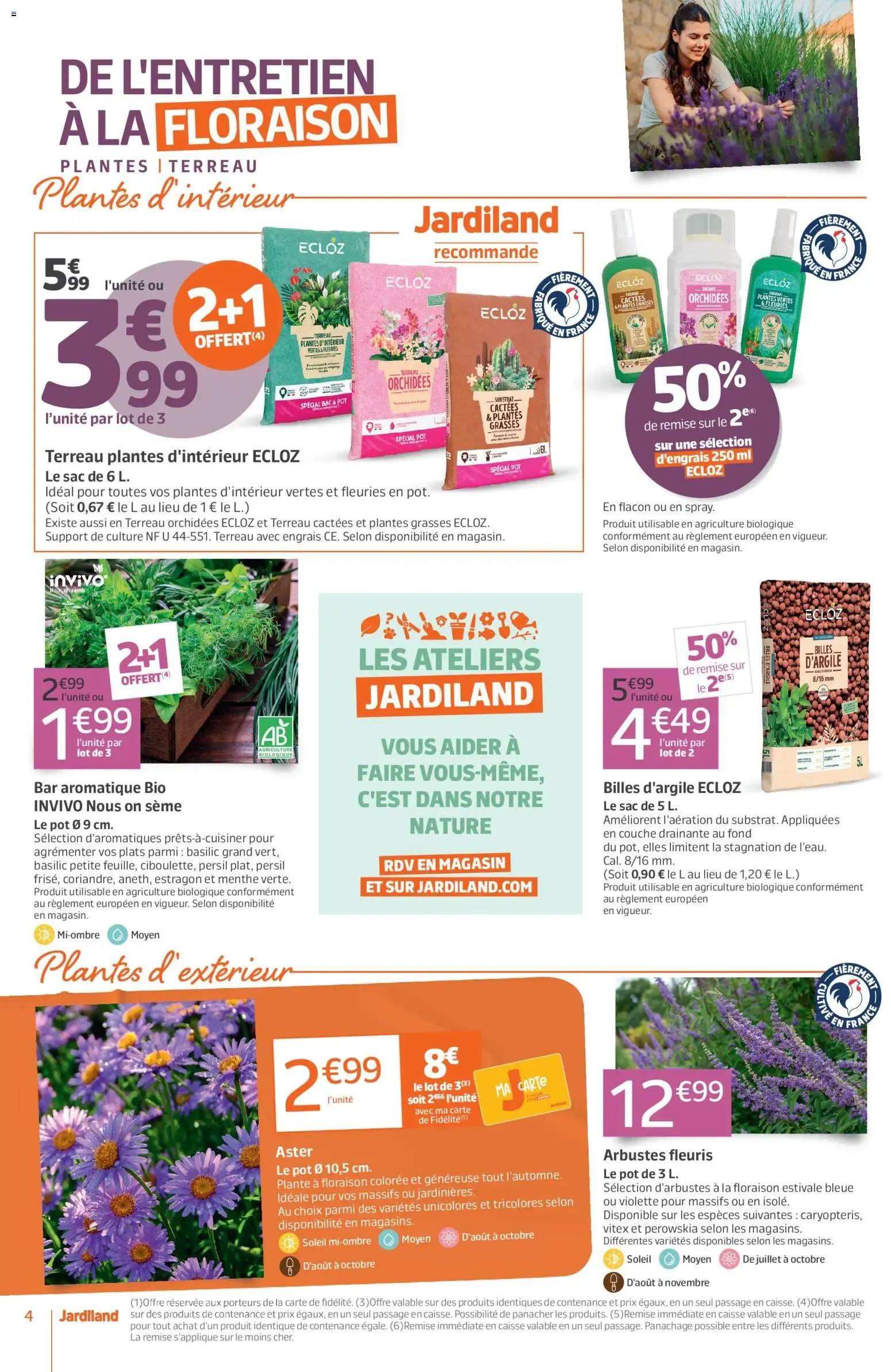 Jardiland - Cultivez votre bien-être du 26 août au 6 septembre 2026 - Catalogue page 4