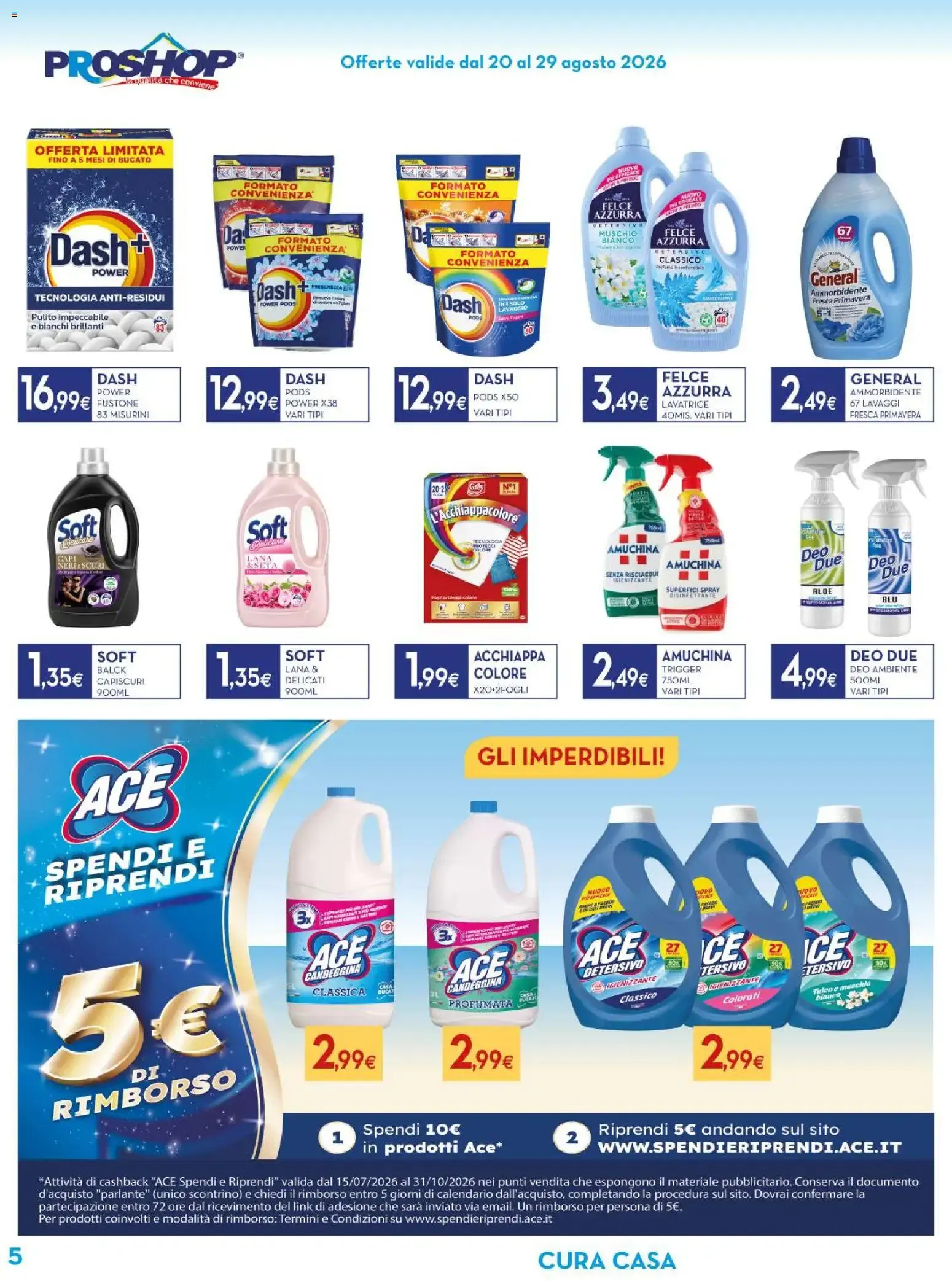 Proshop: Appuntamento con la Convenienza da 20 agosto a 29 agosto di 2026 - Pagina del volantino 6