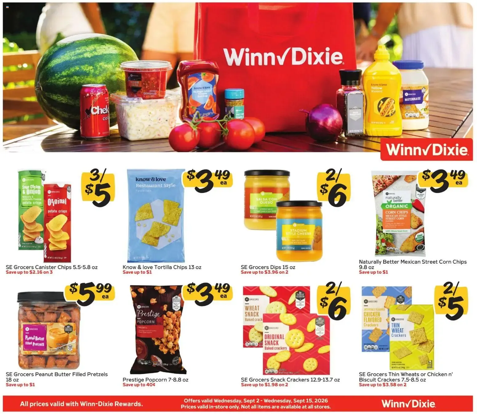 Weekly ad Winn Dixie In-Store Flyer (09/02 - 09/15 2026) - Flyer from September 2 to September 15 2026 - Page 6
