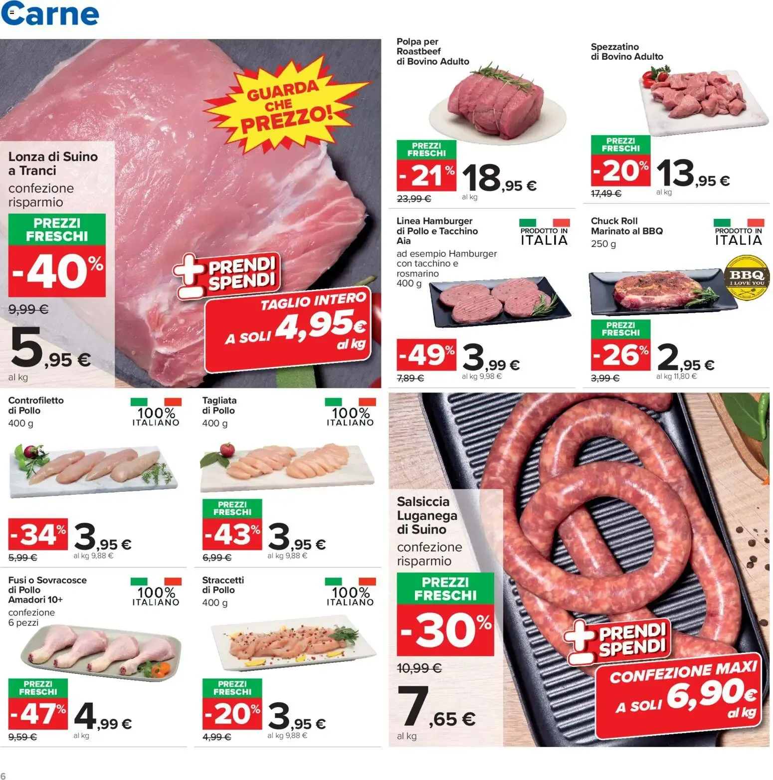 Carrefour Iper - Prezzi Imbattibili da 23 ottobre a 5 novembre di 2026 - Pagina del volantino 6