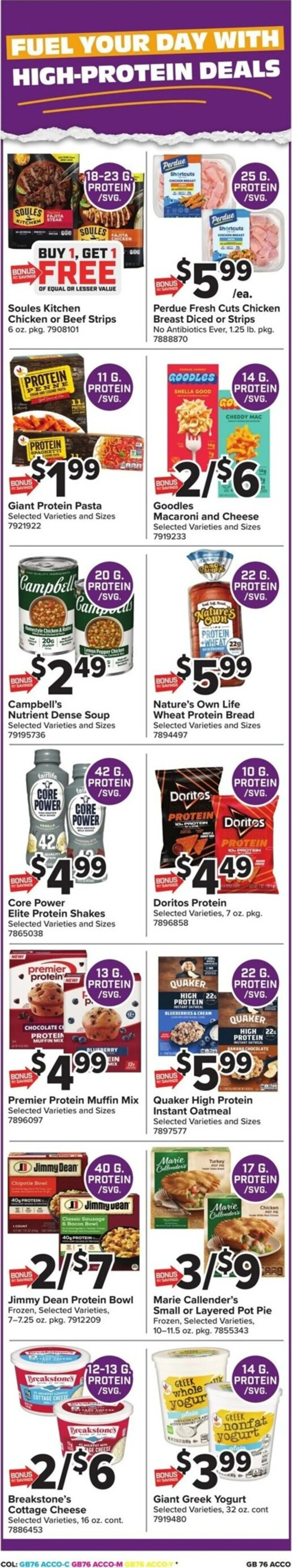 Weekly ad Current Giant leaflet valid from Friday 09/25/2026 to Thursday 10/01/2026 from September 25 to October 1 2026 - Page 4