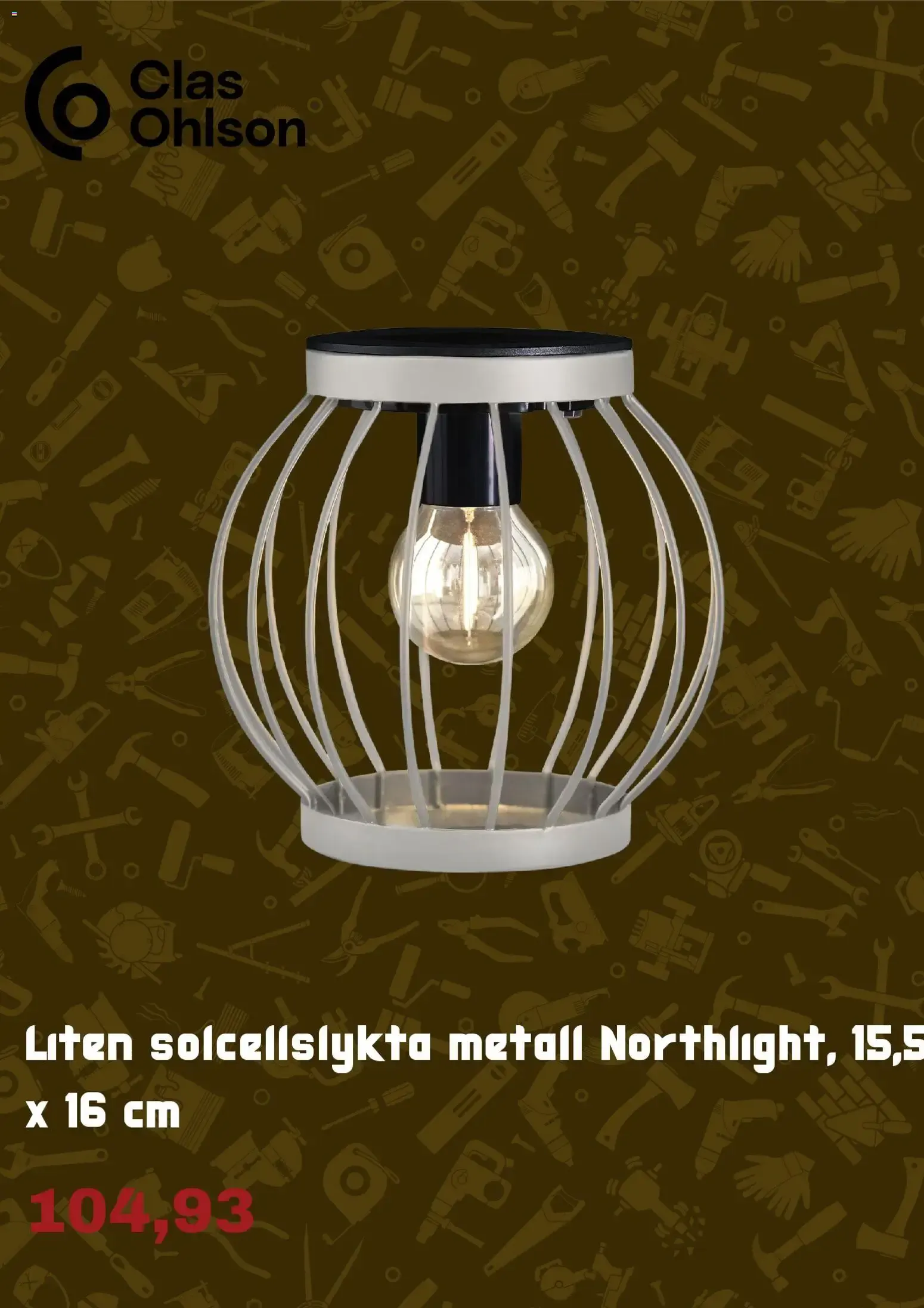 Clas Ohlson: Solcellslampor & Solcellsbelysning från 19 maj till 22 juni 2026 - Reklamblad sidor 6