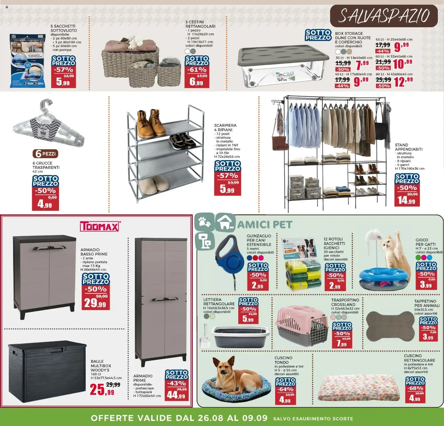 Happy Casa Store: Sotto Prezzi da 26 agosto a 9 settembre di 2026 - Pagina del volantino 8