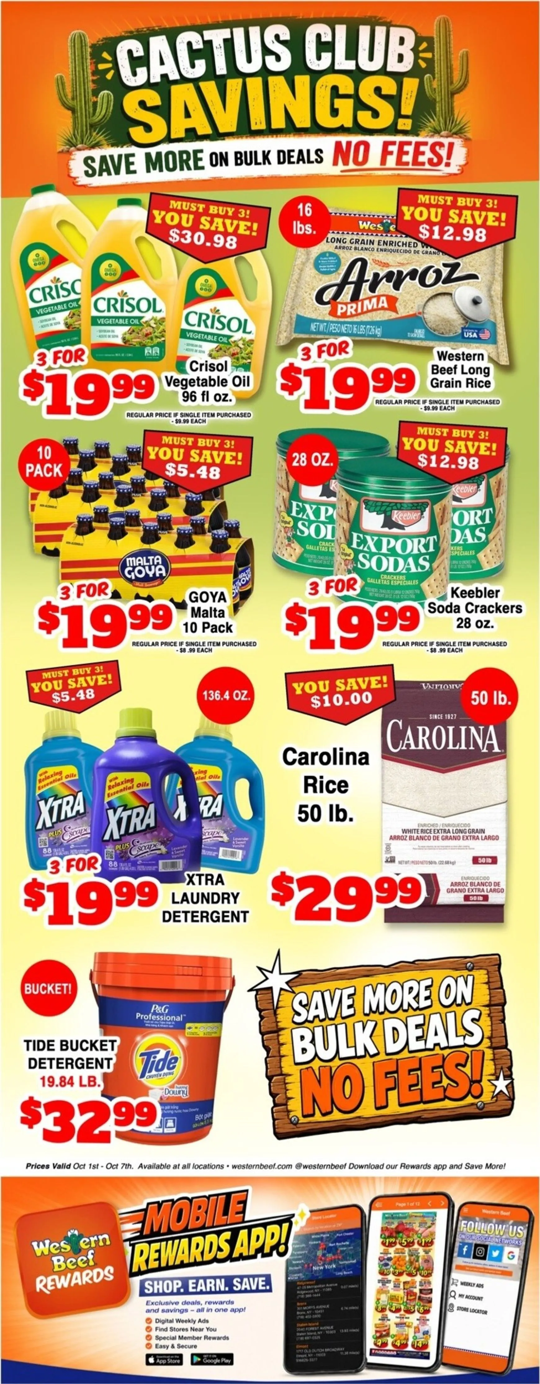 Weekly ad Current Western Beef - Elmont leaflet valid from Thursday 10/01/2026 to Wednesday 10/07/2026 from October 1 to October 7 2026 - Page 9