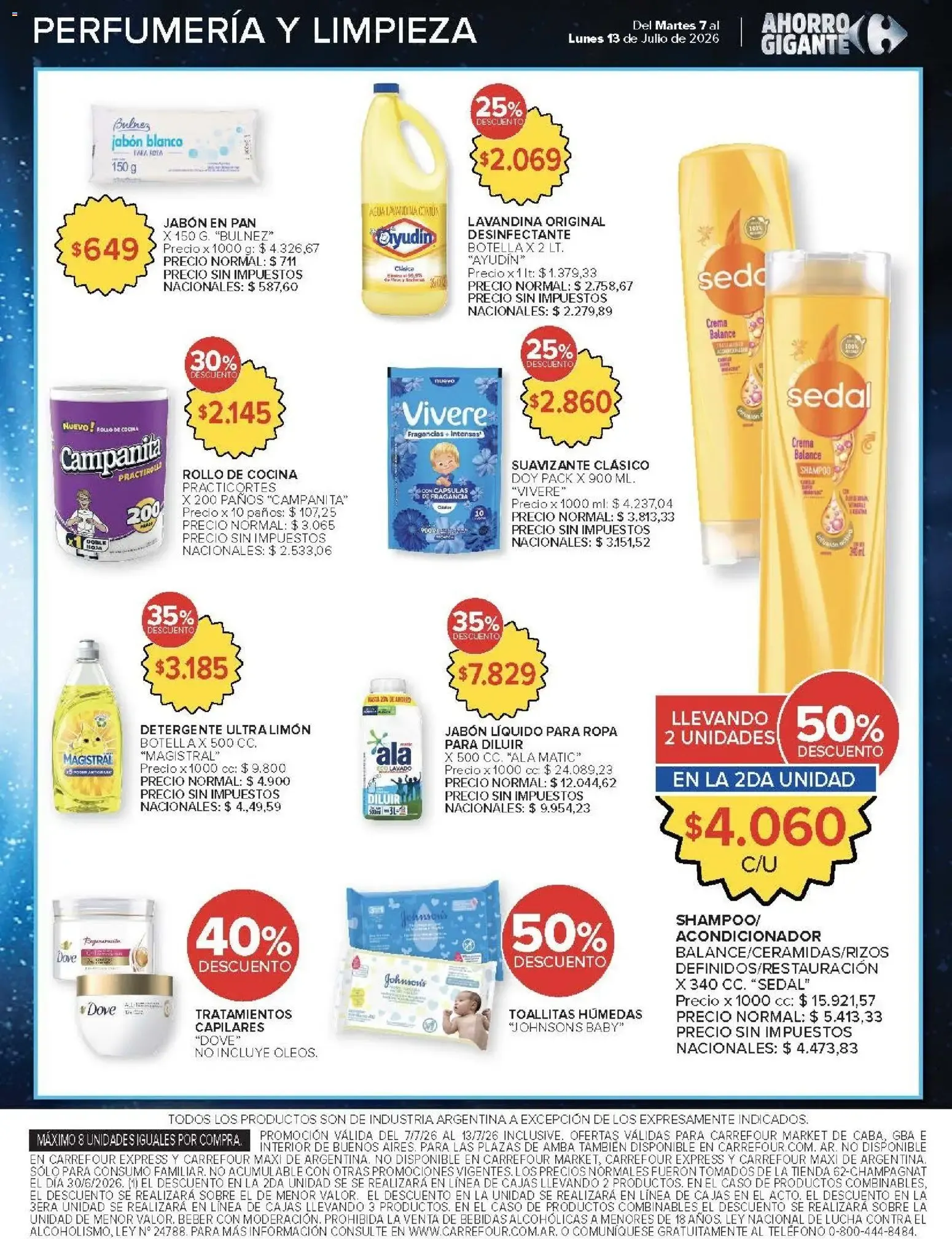 Ofertas de Carrefour: Ofertas de Hiper y Market 7 de julio al 13 de julio 2026 - Página 51 del catálogo