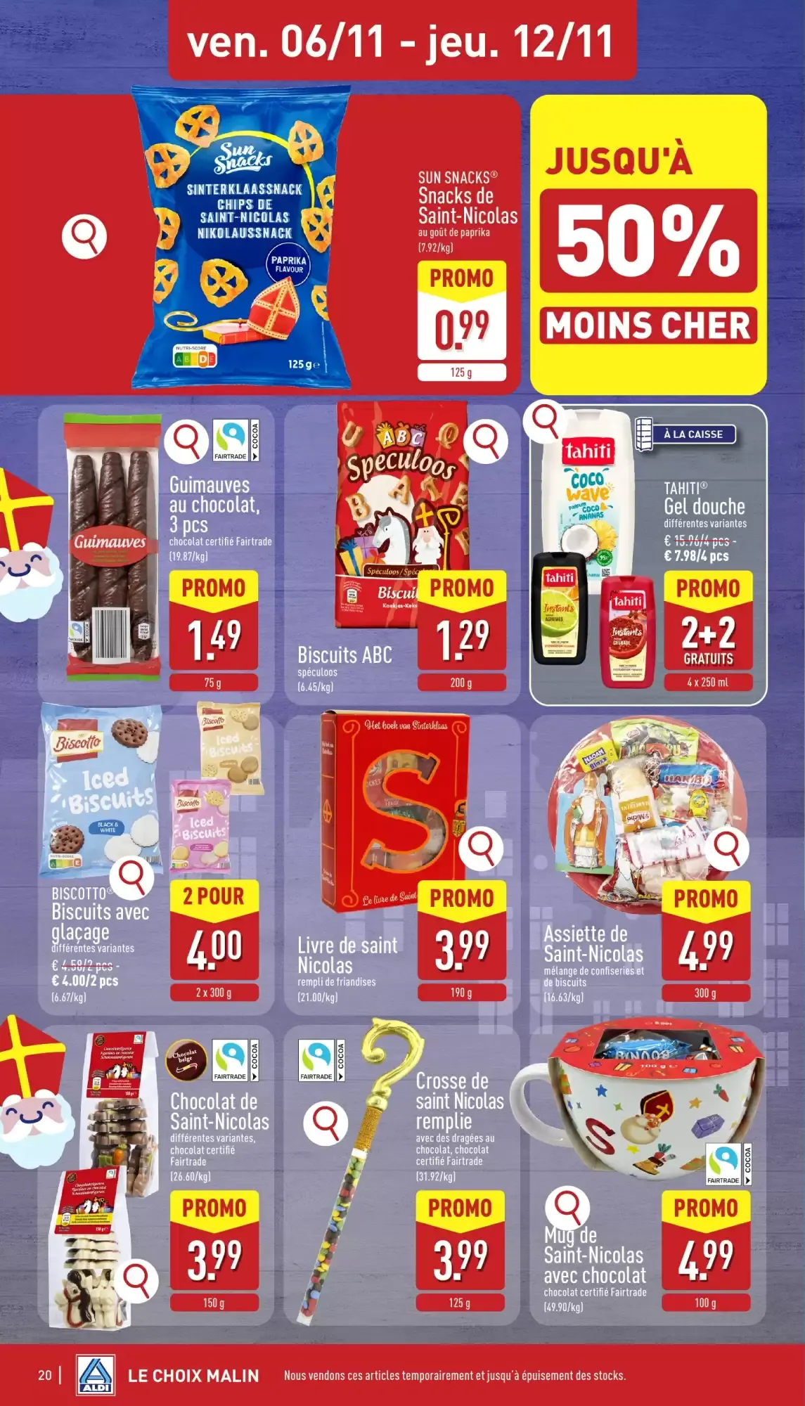 ALDI Dépliant du lun. 02/11 au sam. 07/11 inclus van 2 november tot 7 november 2026 - folder pagina 20