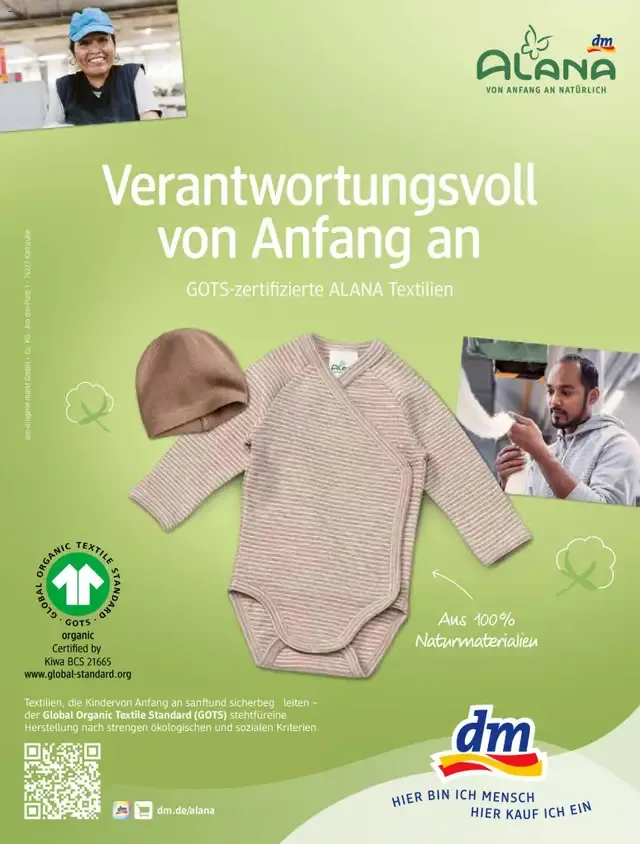 dm Magazin alverde von 1. September bis 30. September 2026 - Prospekt seite 40