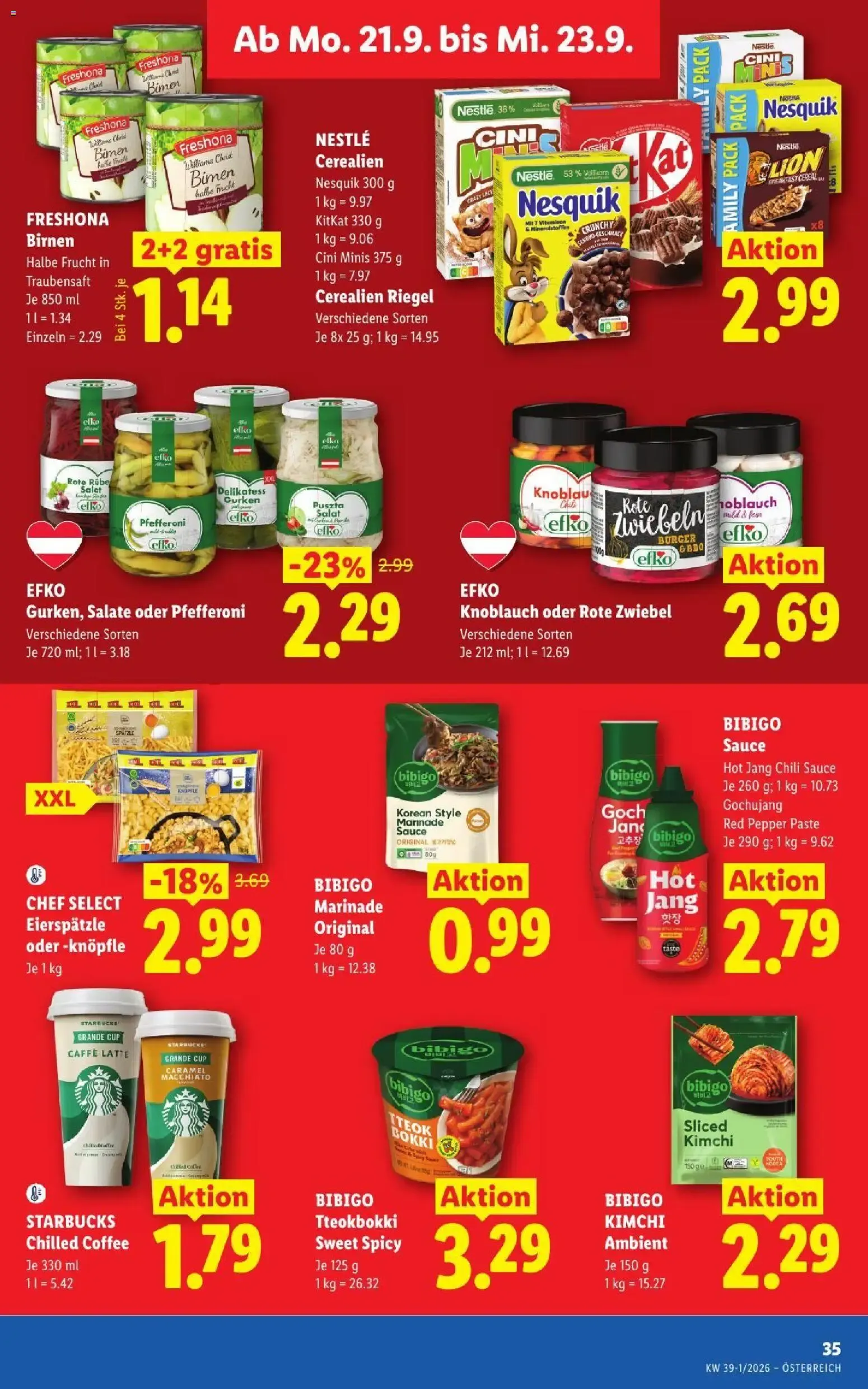 Lidl - Flugblatt ab 17.09.2026 - Angebote ab donnerstag von 17. September bis 19. September 2026 - Flugblätt seite  42