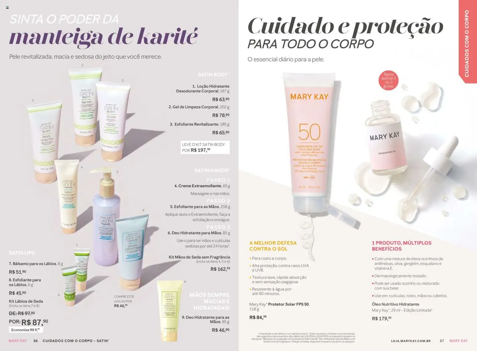 Encarte de Revista Mary Kay - Catálogo Junho 2026 (01/06 - 30/06/2026) 1 de junho até 30 de junho 2026 - Pagina 19