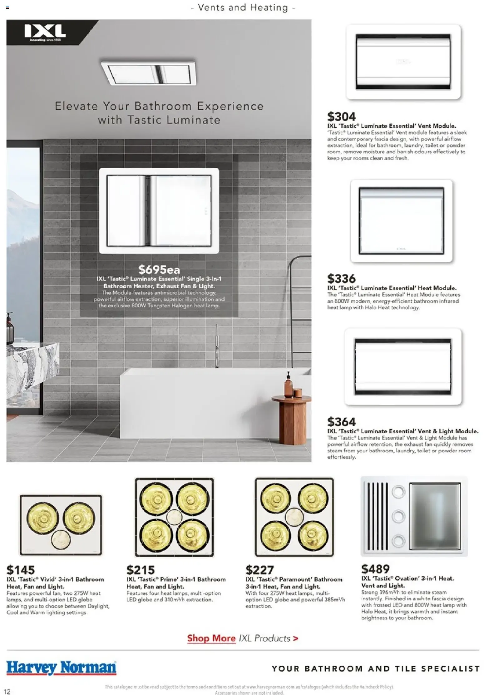 Harvey Norman Your Bathroom and Tile Specialist - Catalogue valid from 8 October to 25 October 2026 - page 12