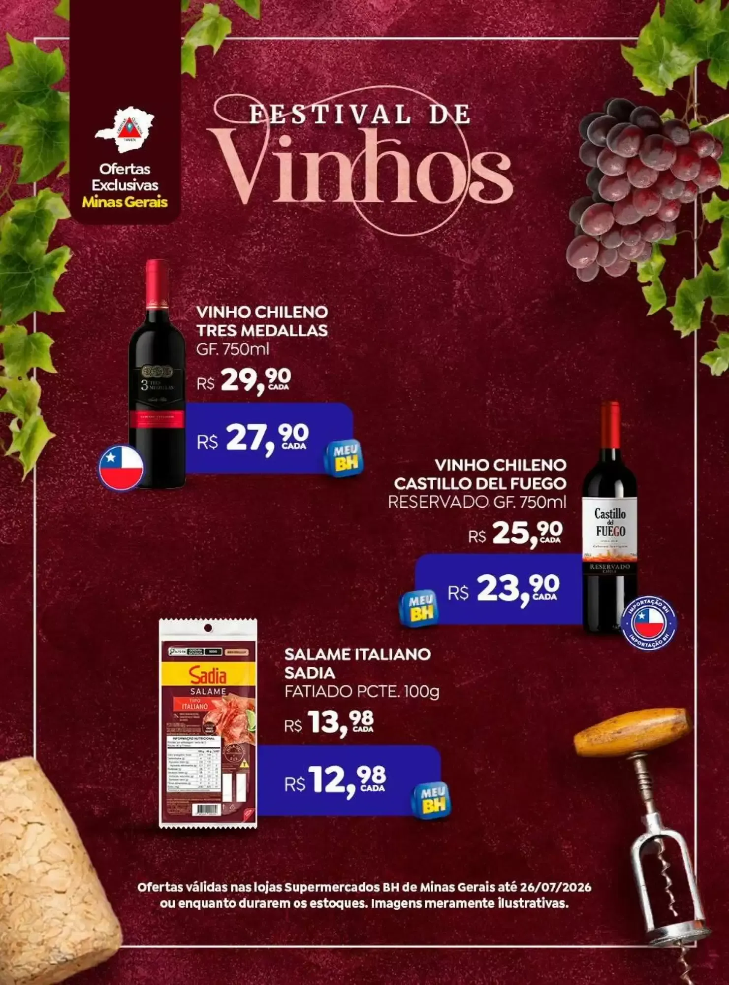 Encarte de Festival de Vinhos BH 14 de julho até 26 de julho 2026 - Pagina 5