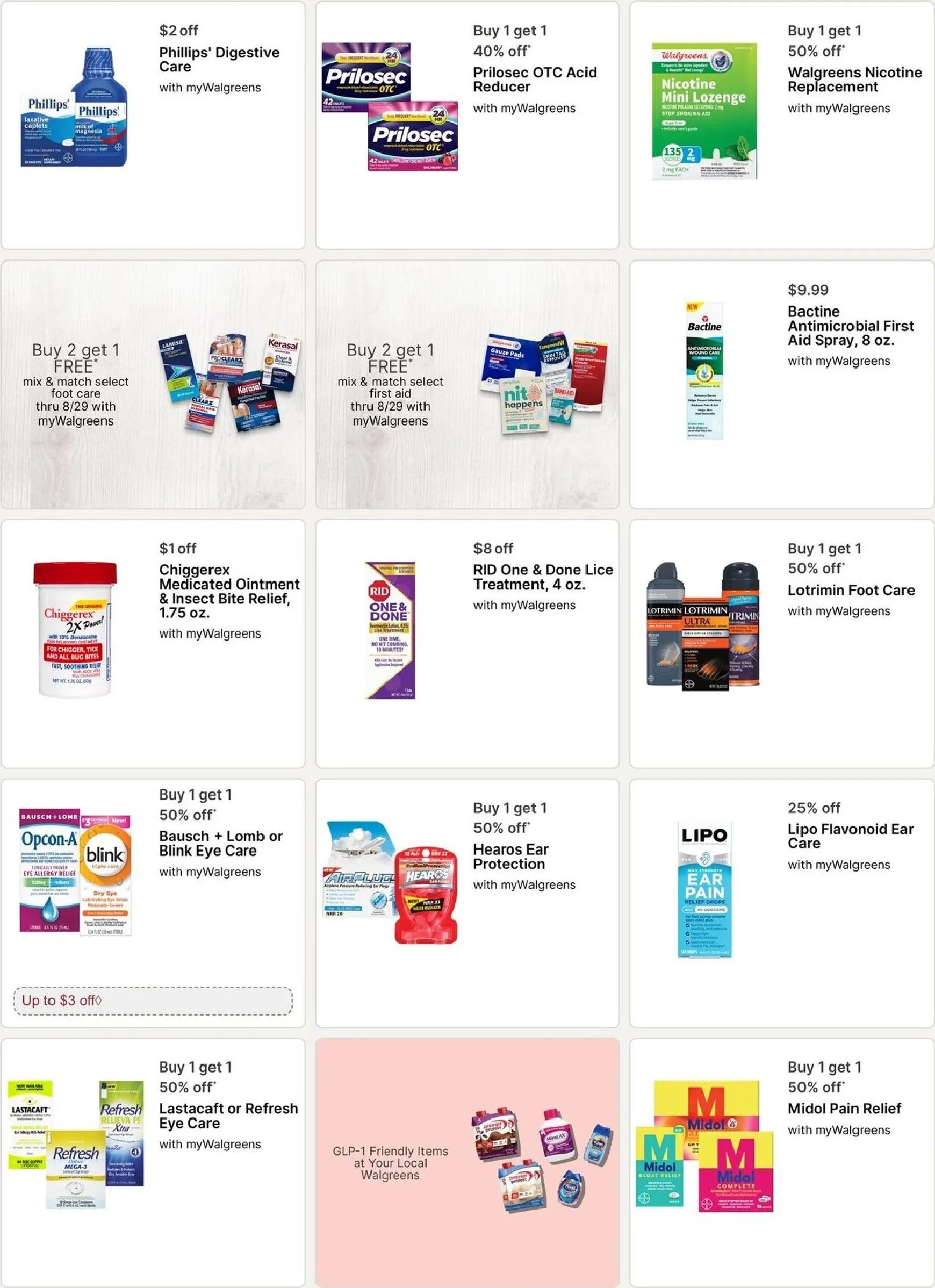 Weekly promotion Walgreens Weekly Ad - Deals of the Week spanning from August 16 to August 22 2026 - Page 9 for Catalogue 365