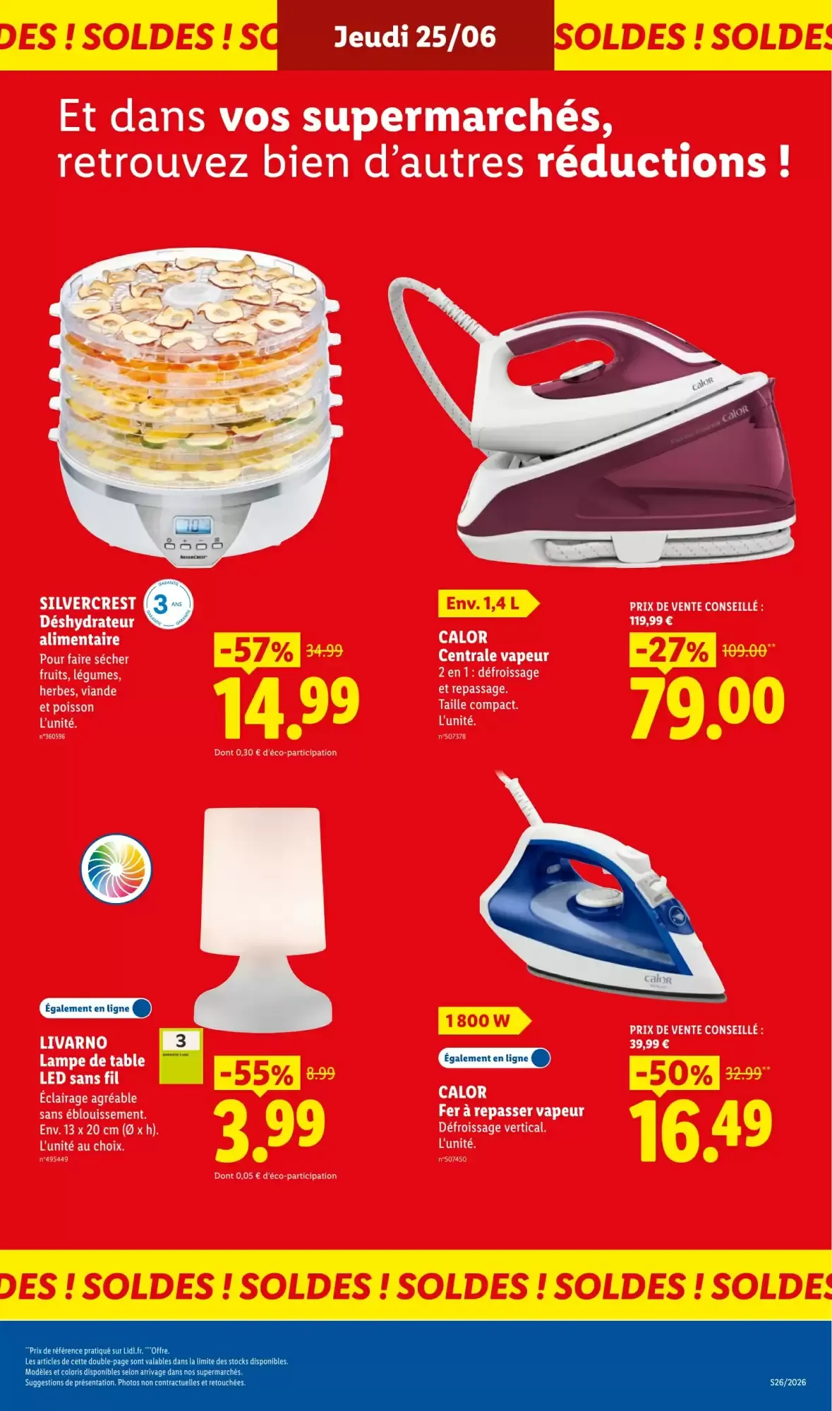 Lidl - Supportez les Bleus! Crivit x Olivier Giroud du 25 juin au 1 juillet 2026 - Catalogue page 45