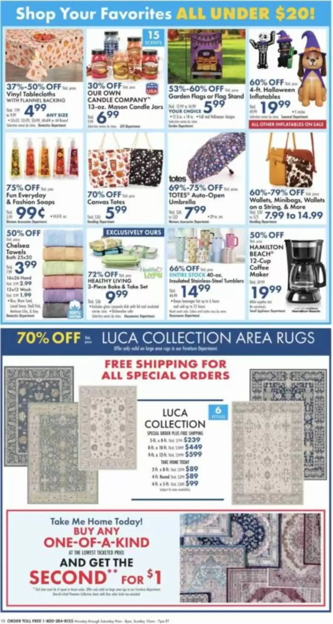 Weekly ad Boscov's Labor Day Extra Savings from September 3 to September 9 2026 - Page 10