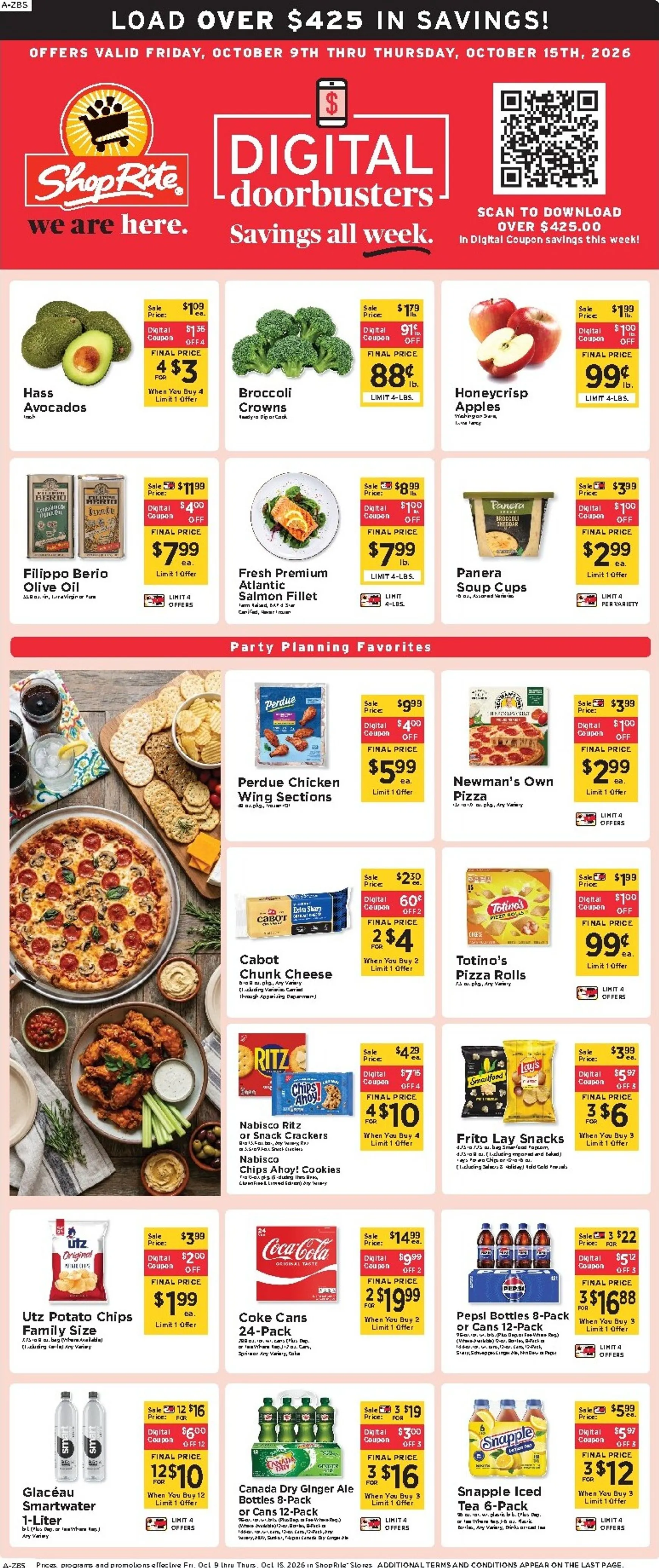 Weekly ad DIGITAL doorbusters Savings all week. from October 9 to October 15 2026 - Page 1