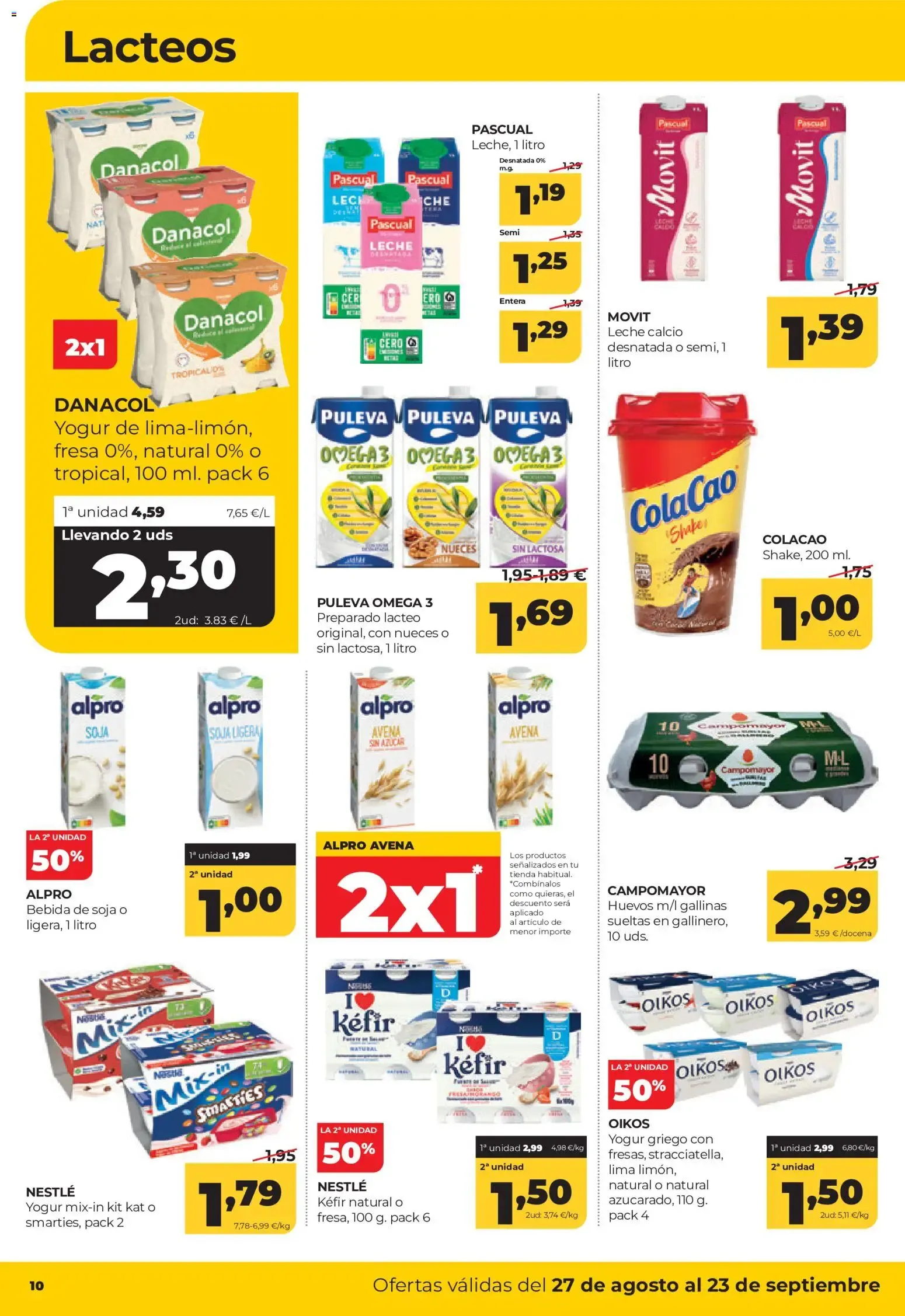 Catálogo de Alimerka folleto Castilla y León del 27/08/2026 | Catálogo 27 de agosto al 23 de septiembre 2026 - Página 10