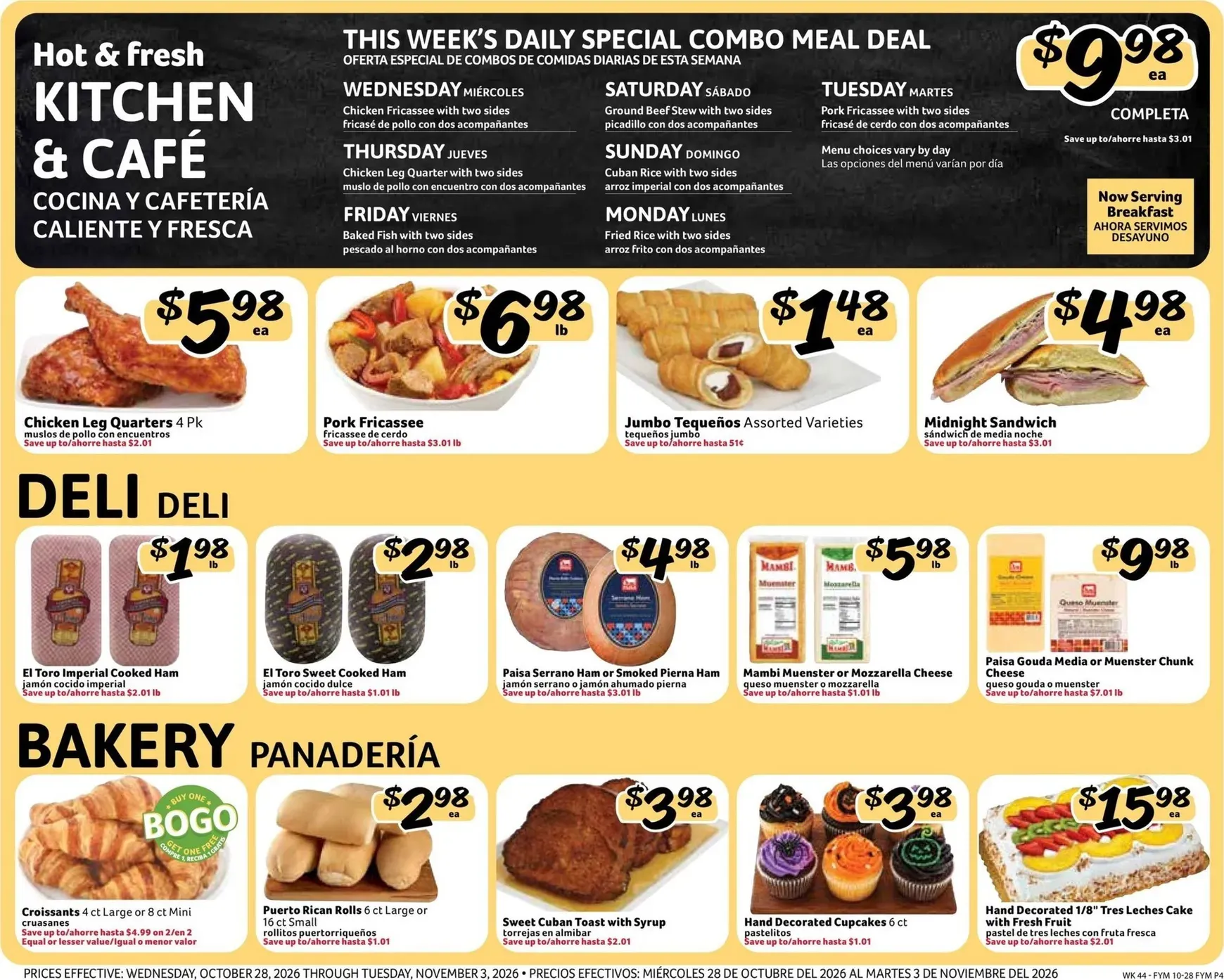 Weekly ad Fresco Supermarkets - Happy Halloween from October 28 to November 3 2026 - Page 4