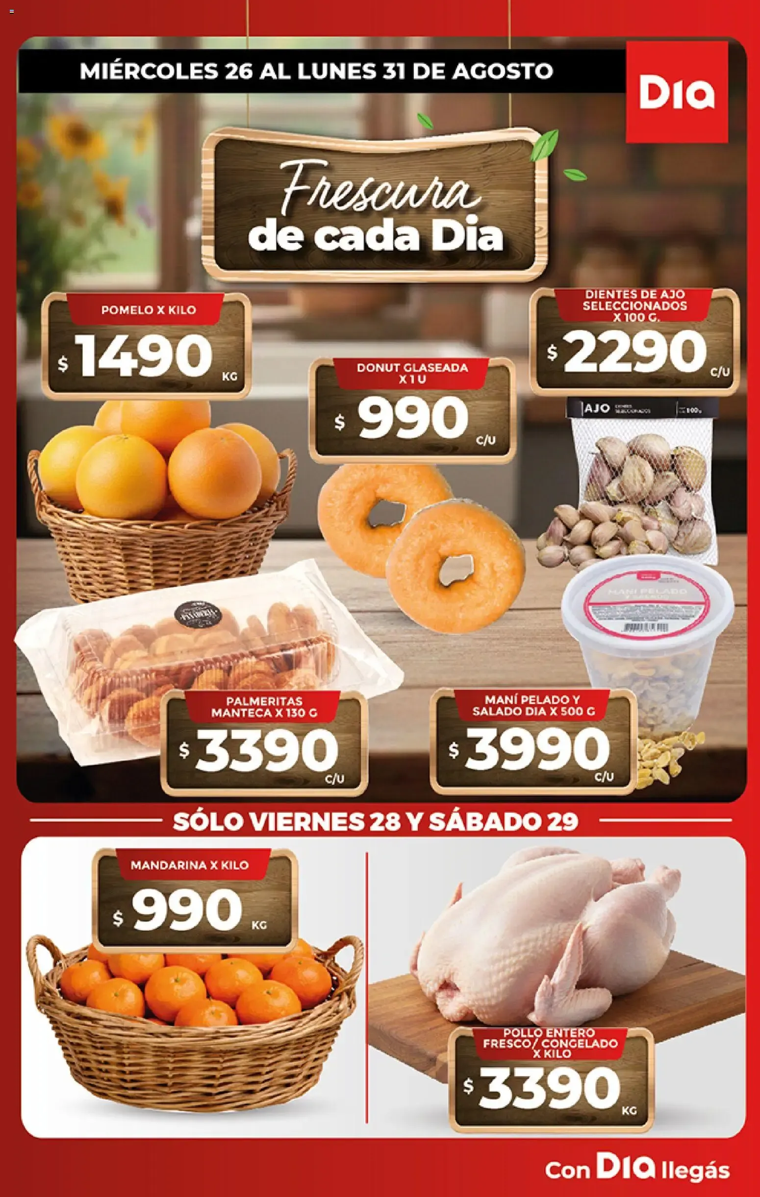 Ofertas de Supermercado DIA - Especial Frescos del 26/08/2026 - 31/08/2026 26 de agosto al 31 de agosto 2026 - Página 1 del catálogo