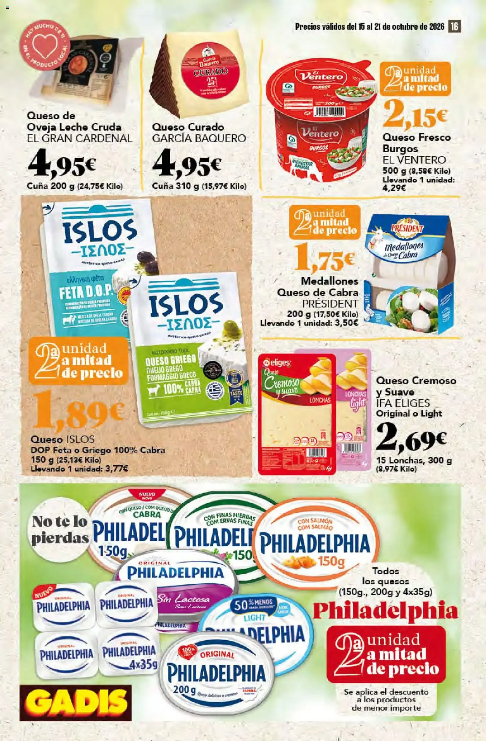 Catálogo de Gadis - folleto 15/10/2026 - 21/10/2026 15 de octubre al 21 de octubre 2026 - Página 15