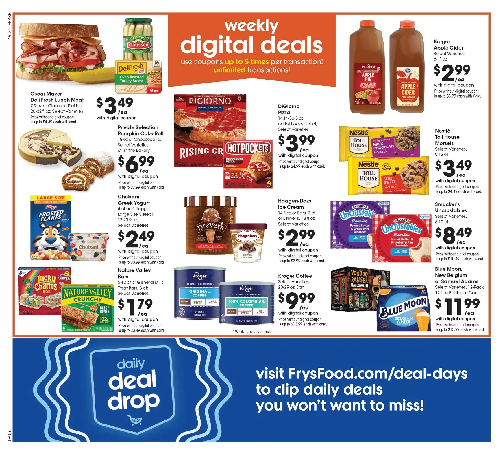 Weekly ad Current Fry's Food Stores leaflet valid from Wednesday 09/30/2026 to Tuesday 10/06/2026 from September 30 to October 6 2026 - Page 2