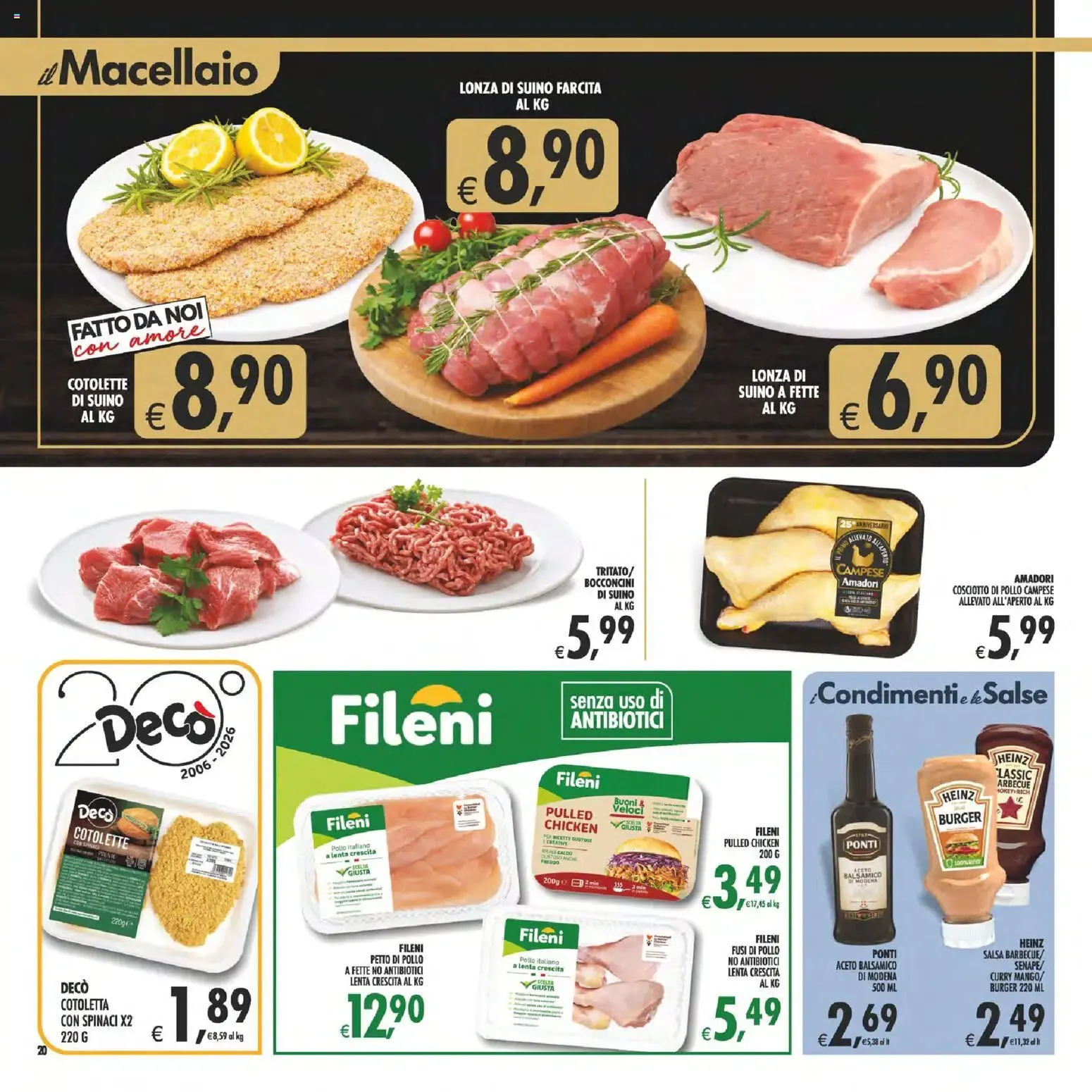 Nuovo Decò volantino Gourmet Sicilia dal 13/10/2026 > offerte anteprima 🛍️ da 13 ottobre a 22 ottobre di 2026 - Pagina del volantino 20