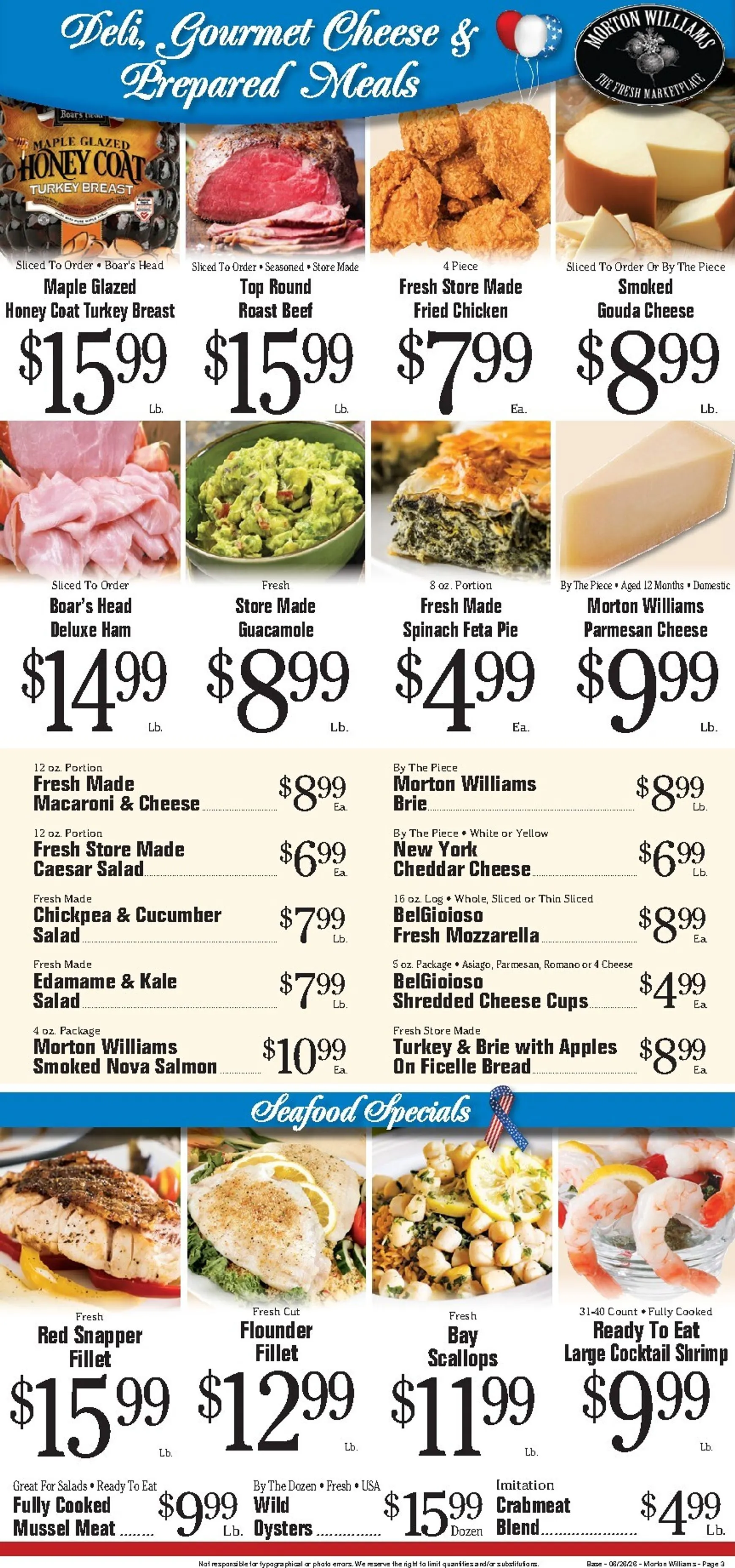 Weekly ad Current Morton Williams - Manhattan / Jersey City leaflet valid from Friday 06/26/2026 to Thursday 07/02/2026 from June 26 to July 2 2026 - Page 3