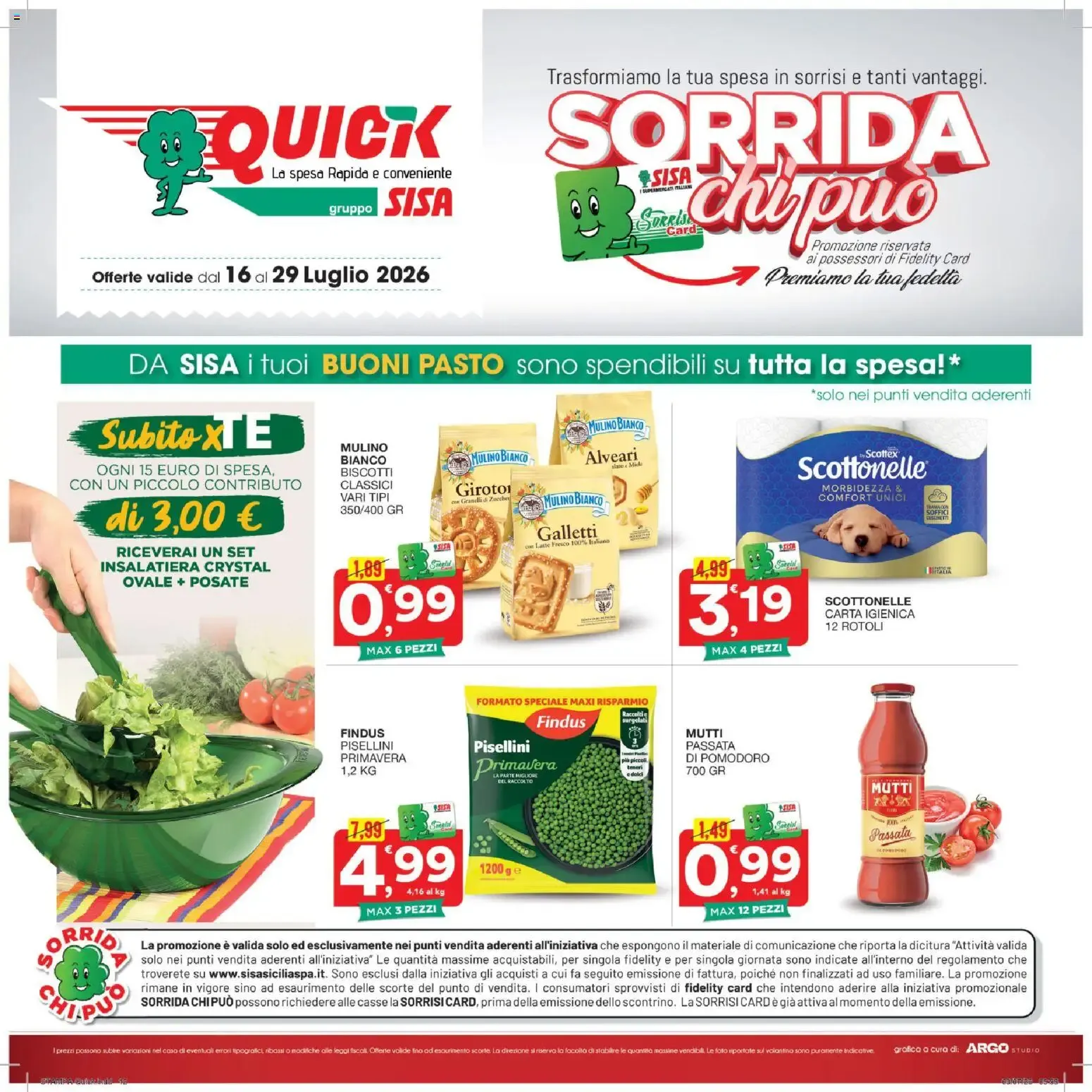 Nuovo SISA volantino Quick dal 16/07/2026 > offerte anteprima 🛍️ da 16 luglio a 29 luglio di 2026 - Pagina del volantino 11