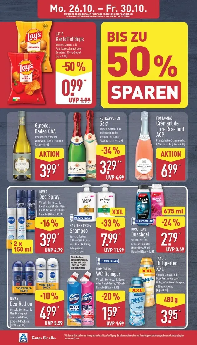 ALDI NORD Prospekt nächste Woche – von Montag 26.10.2026 bis Freitag 30.10.2026 von 26. Oktober bis 30. Oktober 2026 - Prospekt seite 8