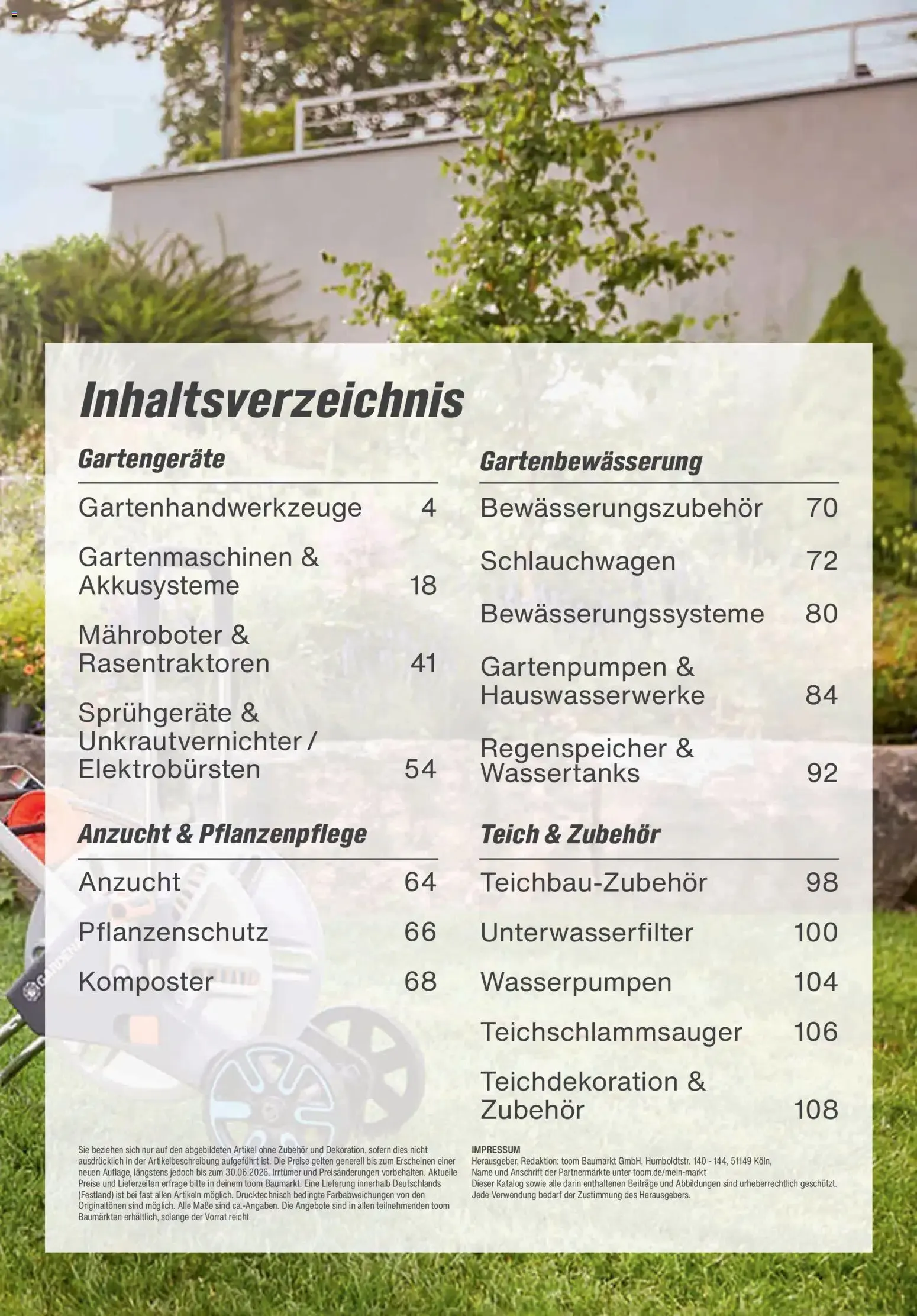 Toom Baumarkt Gartenpflege & Teich 2026 (ab 20.02.2026) zum Blättern von 20. Februar bis 30. Juni 2026 - Prospekt seite 3