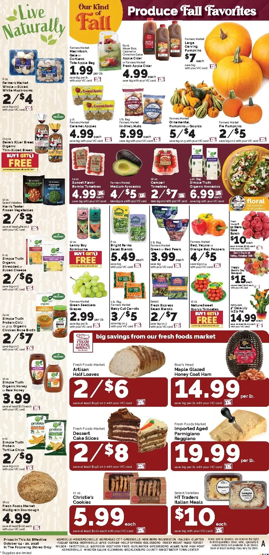 Weekly ad Harris Teeter Weekly Specials: Our Kind of Fall from October 14 to October 20 2028 - Page 12