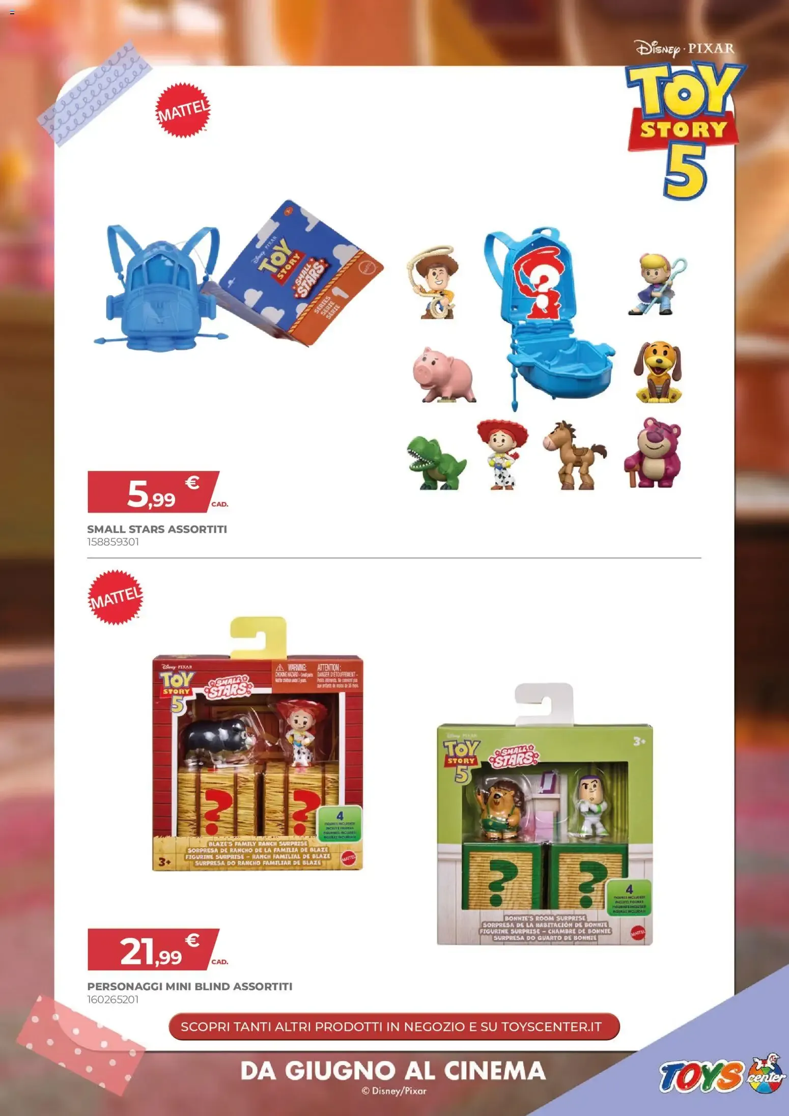 Toys Center Film Festival: Compra productos Toy Story y recibe un voucher de cine da 9 giugno a 22 giugno di 2026 - Pagina del volantino 7