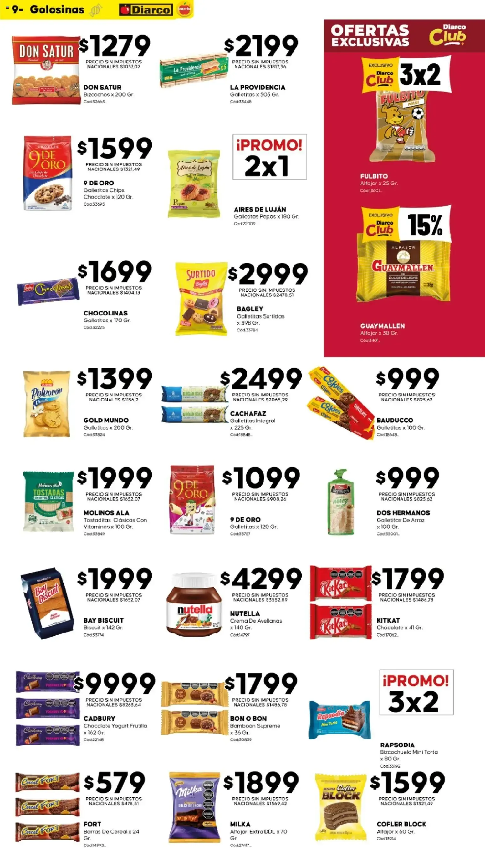 Ofertas de Diarco - Ofertas del 12/10 al 16/10 12 de octubre al 16 de octubre 2026 - Página 9 del catálogo