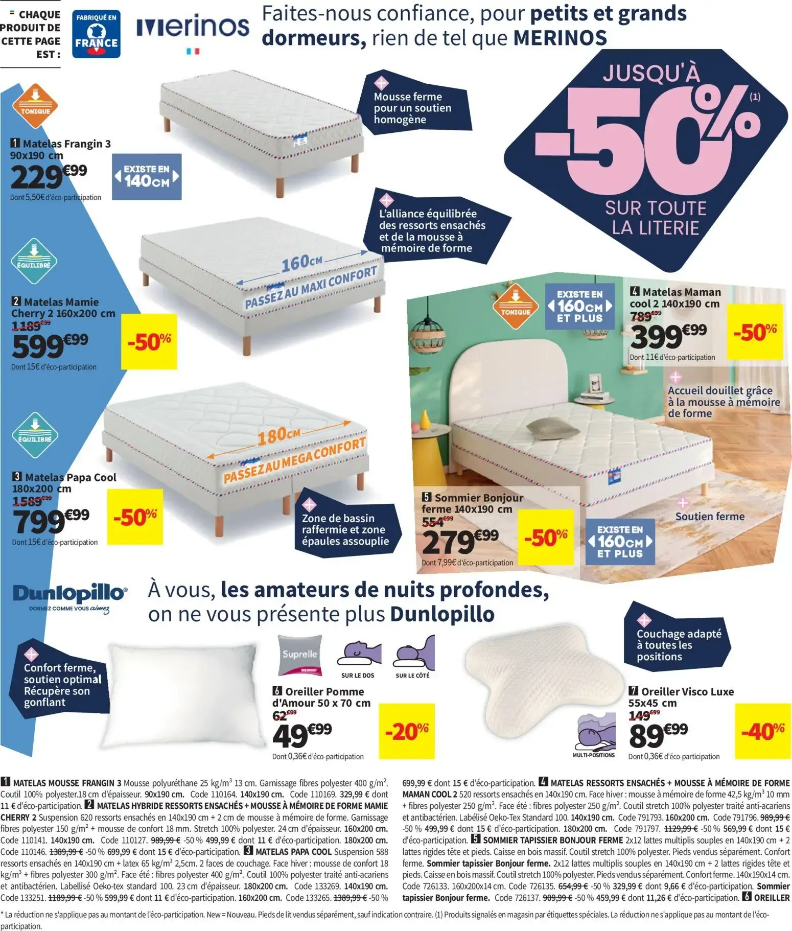 Conforama - Dormez Confo: La Grande Literie du 7 juillet au 3 août 2026 - Catalogue page 8